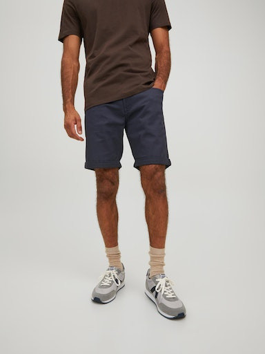 Jack & Jones - Regular fit denim Bermuda shorts, Dark Blue, large image number 2