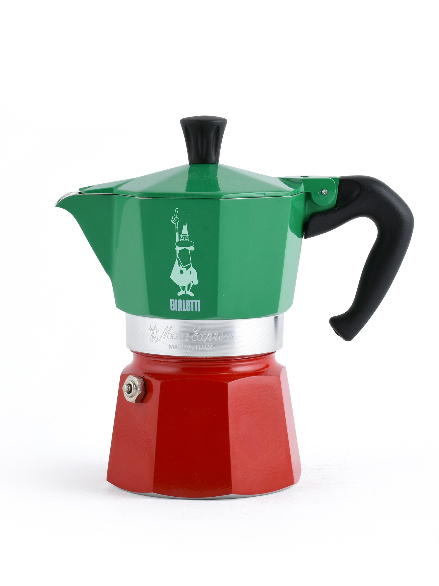 Bialetti - Moka Express Tricolore 3 cups, Multicolor, large image number 0