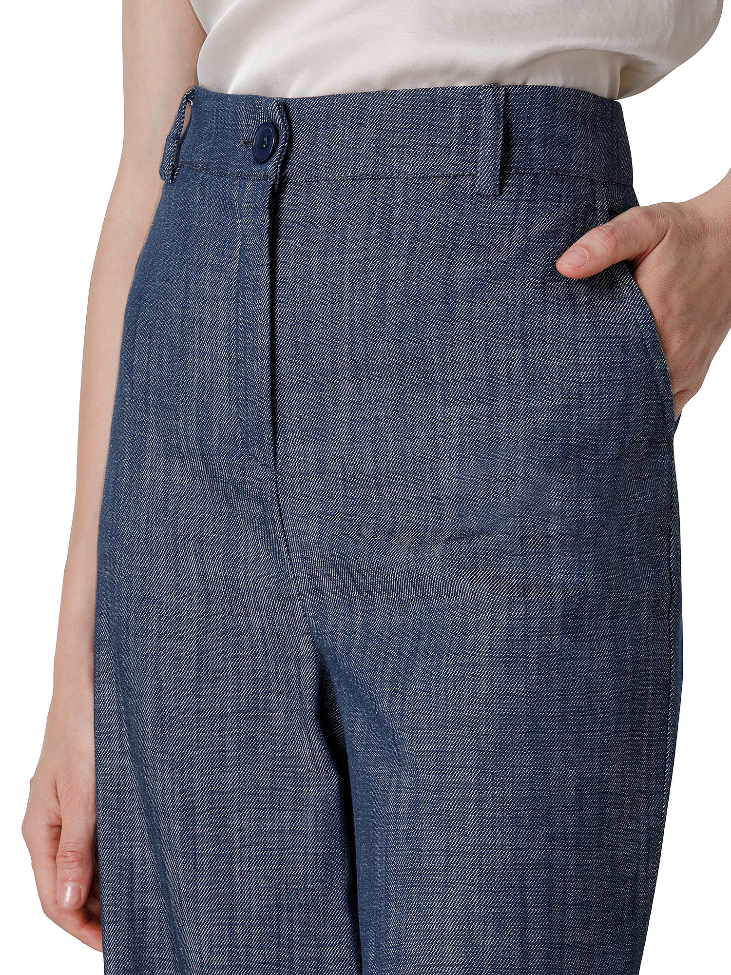 Pantalone cinque tasche, Denim, large image number 2