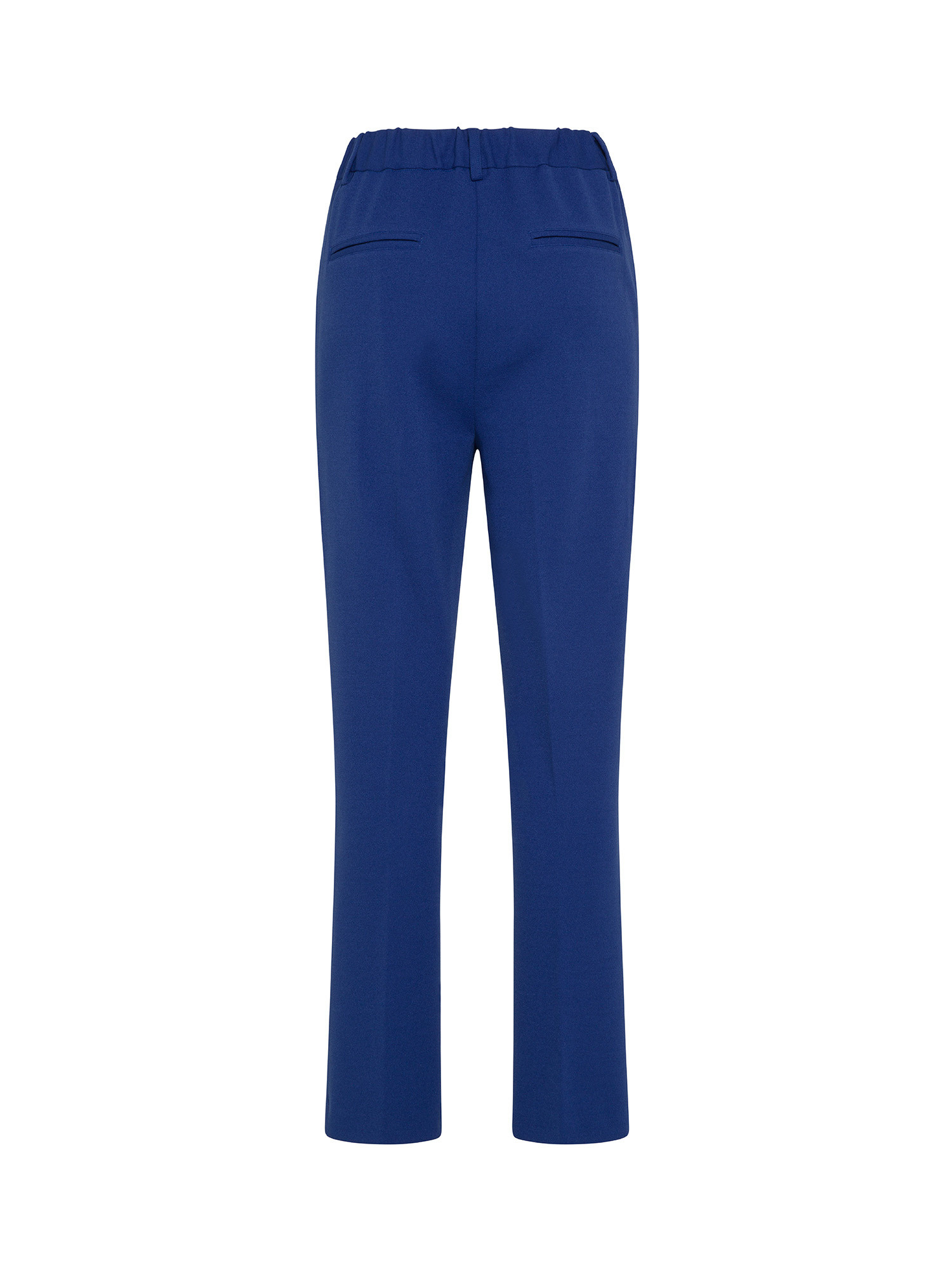 Koan - Pantaloni in crepe, Blu royal, large image number 1