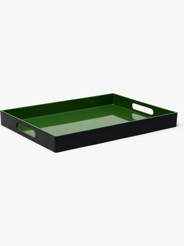 Vassoio in plastica bicolore