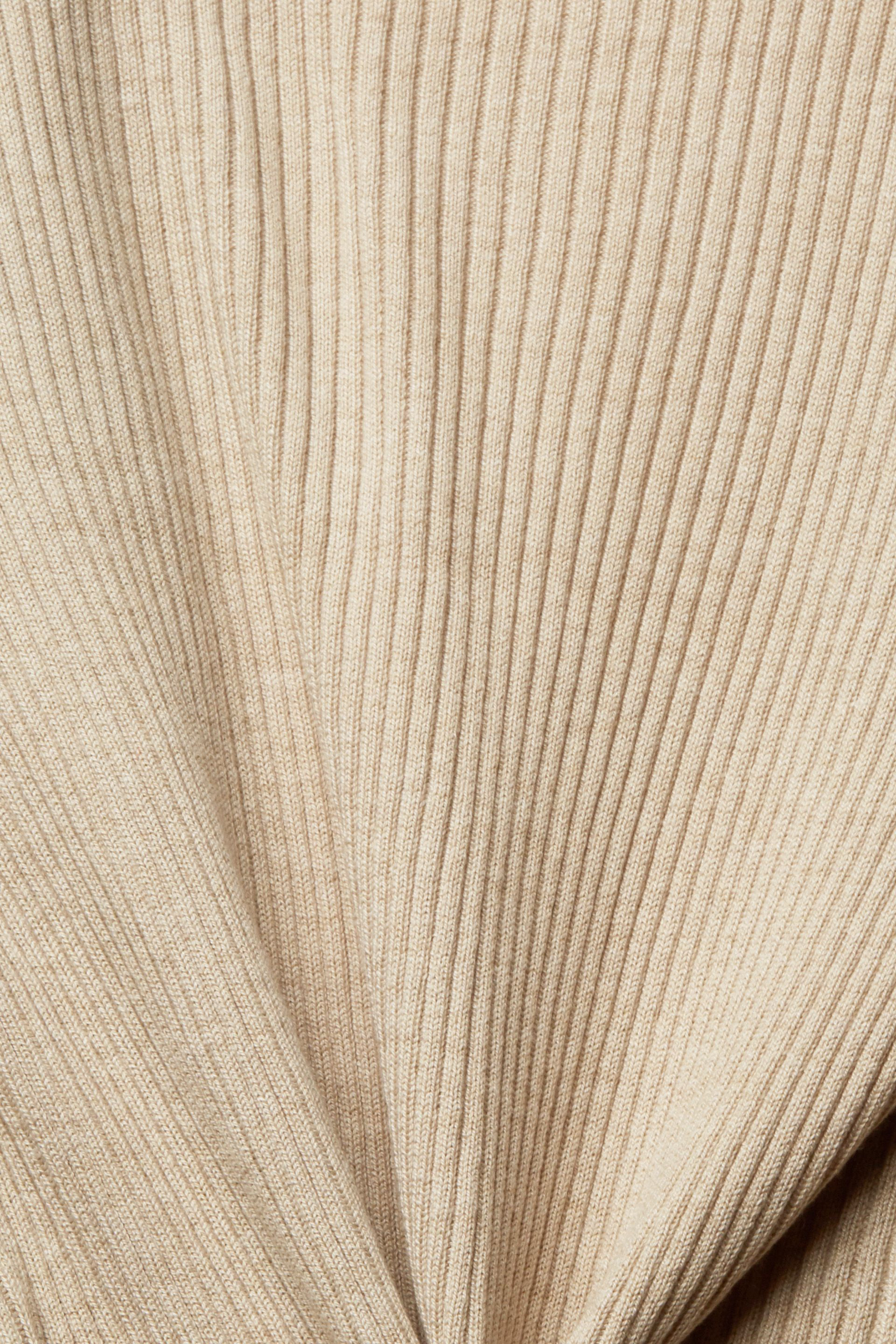 Esprit - Ribbed cardigan, Light Beige, large image number 3