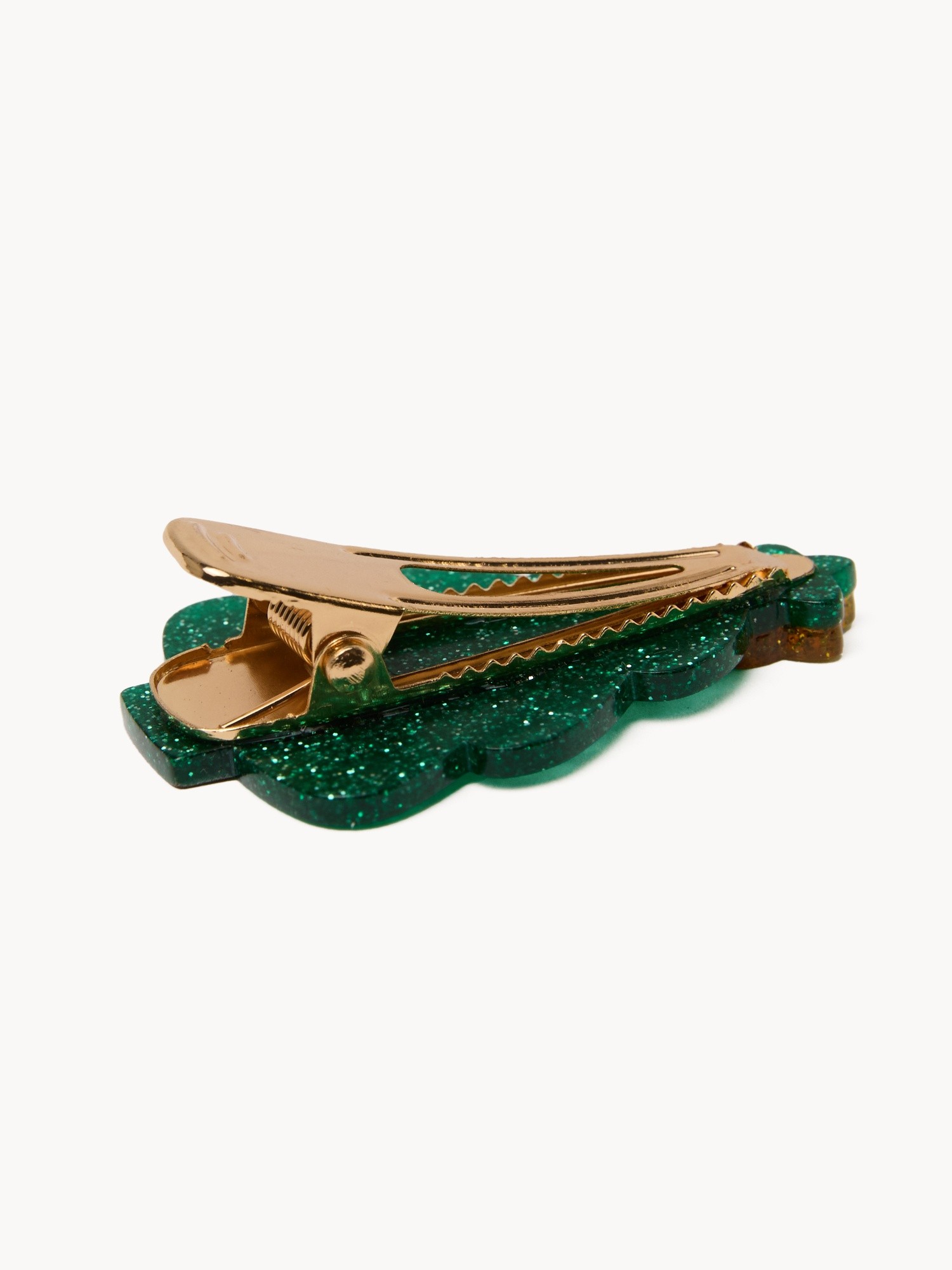 Set of 2 Christmas hair clips, Multicolor, large image number 1