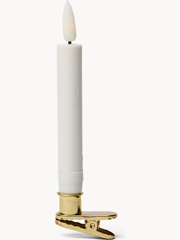 Set 10 candeline con clip