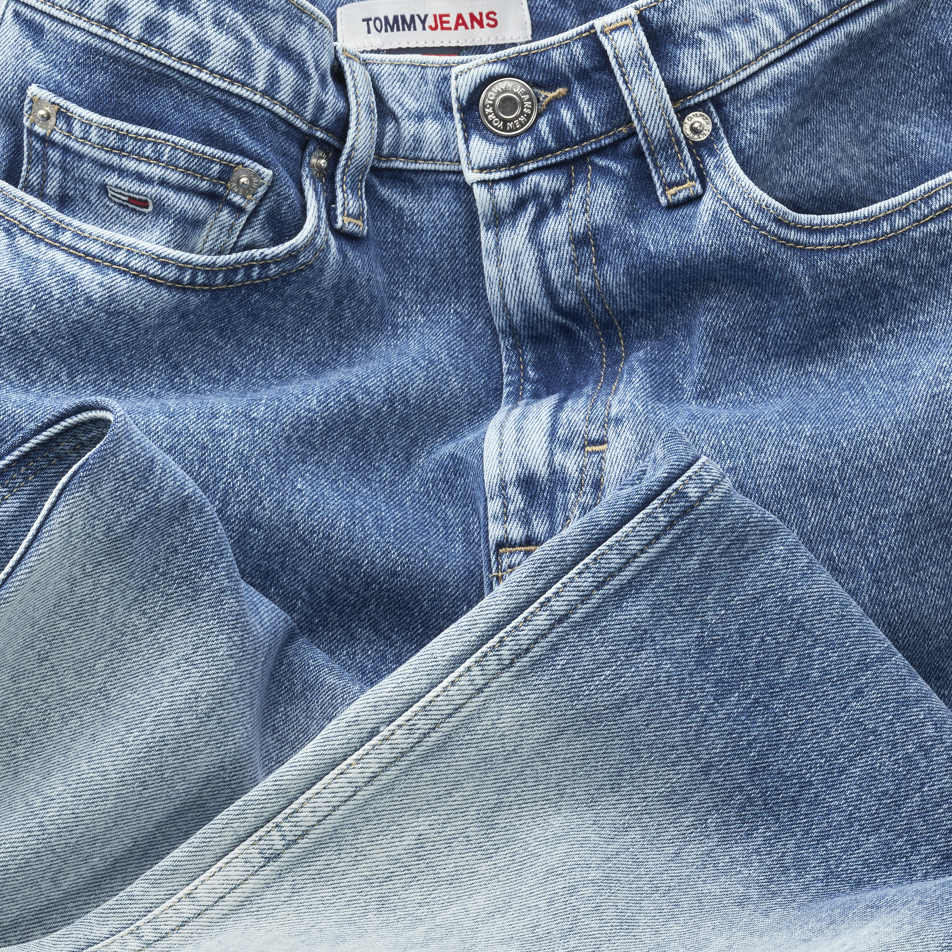 Tommy Jeans - Wide leg five pocket jeans, Denim, large image number 2