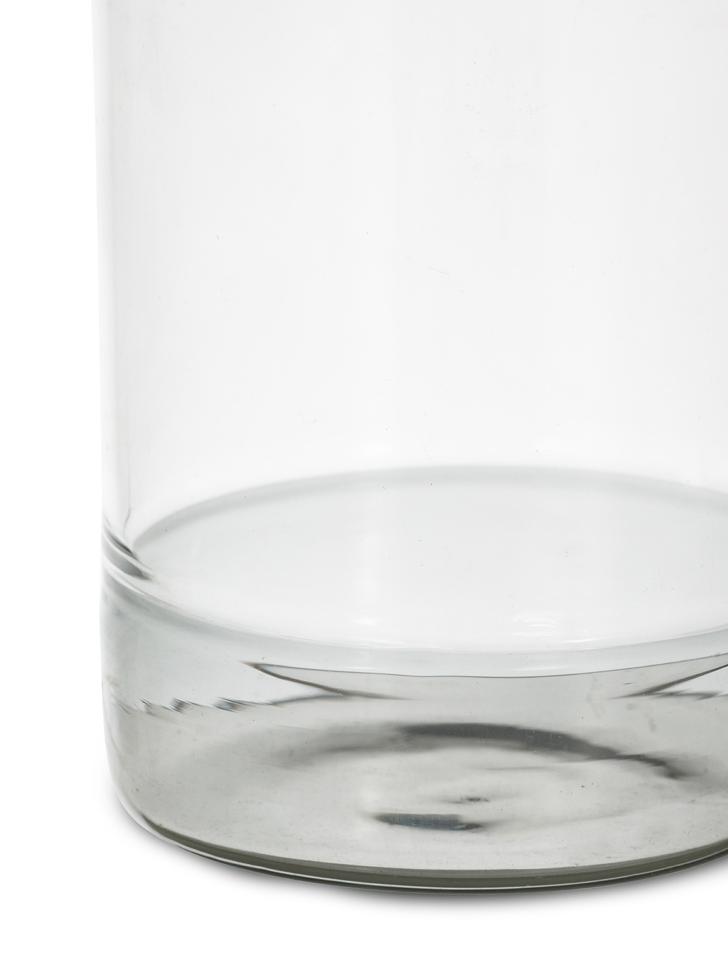 Bicchiere vetro borosilicato effetto sfumato, Trasparente, large image number 1