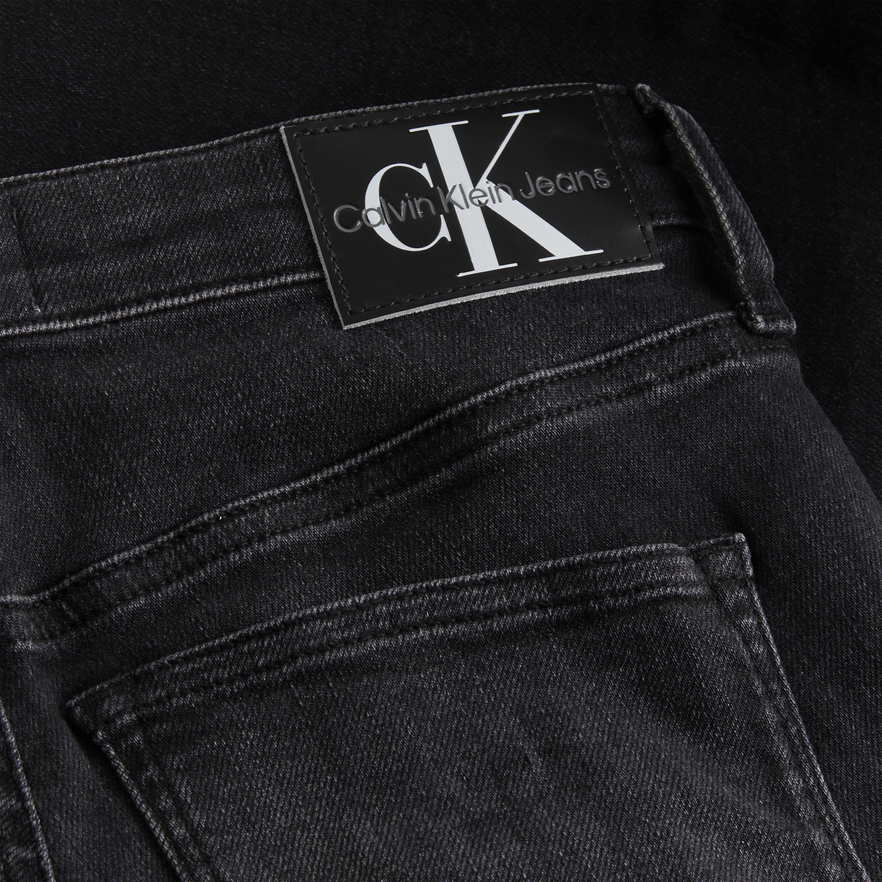 Calvin Klein Jeans - Jeans cinque tasche super skinny, Nero, large image number 2