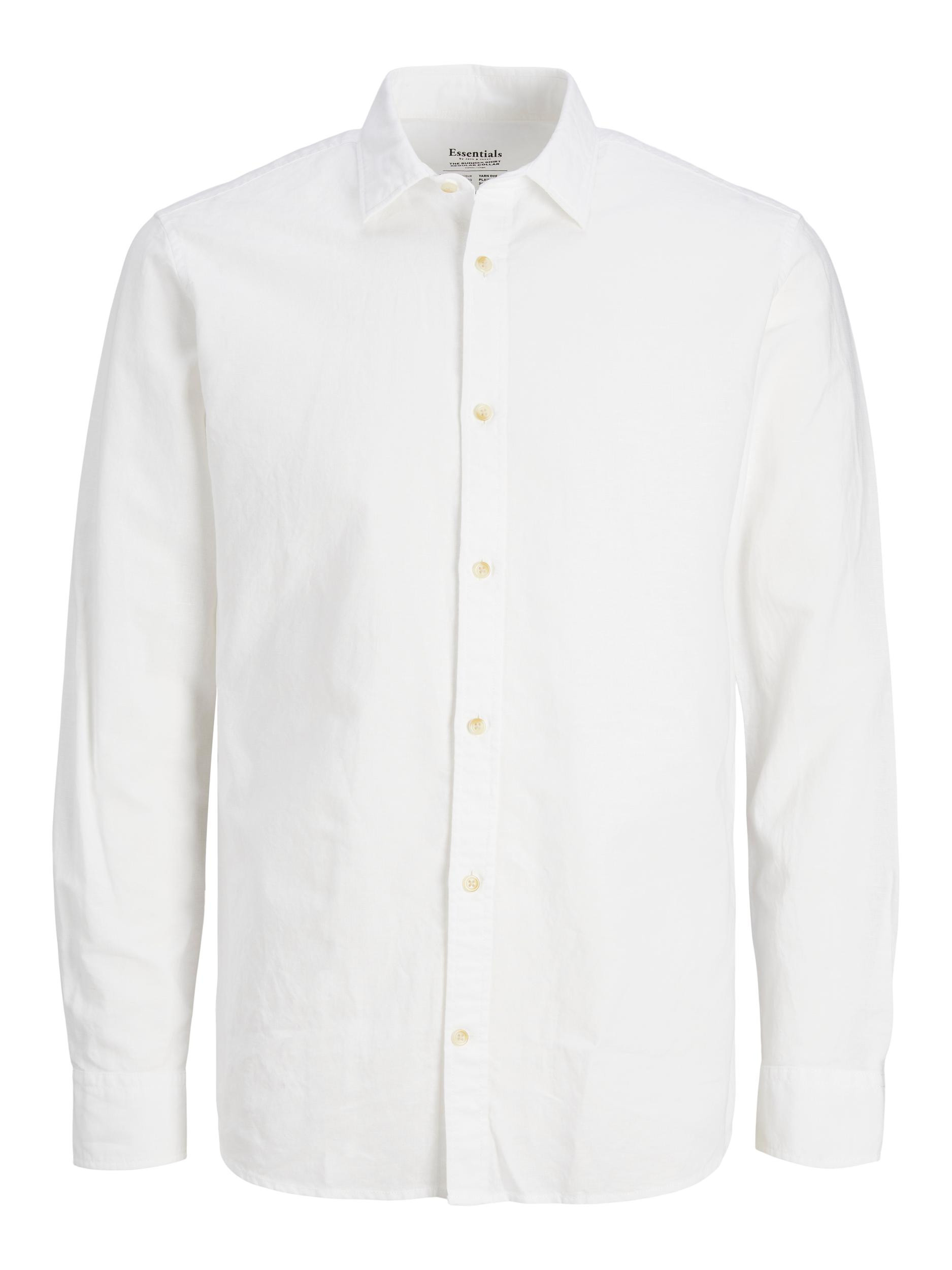 Jack & Jones - Slim fit shirt, White, large image number 0