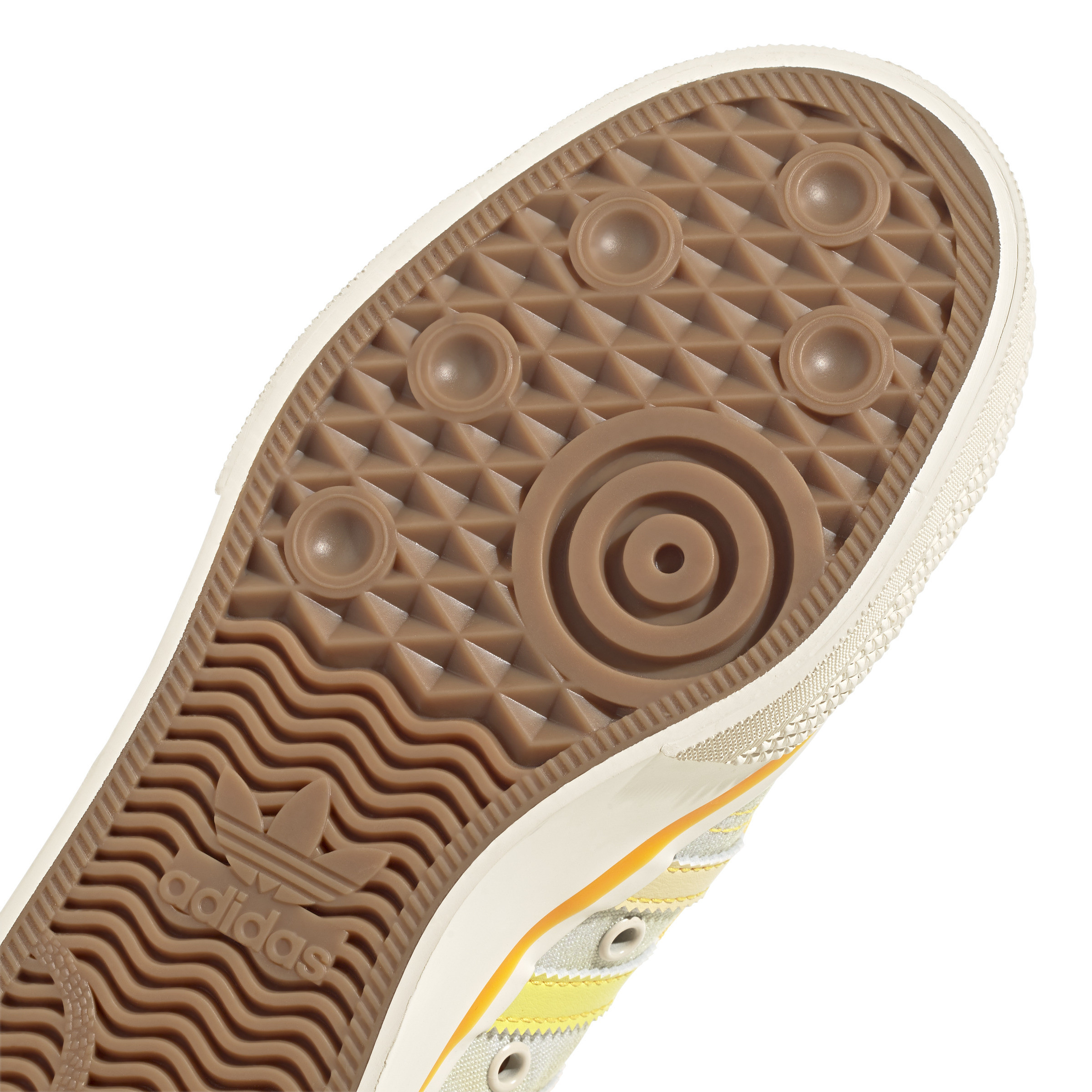 Adidas - Nizza Platform Shoes, Yellow, large image number 6
