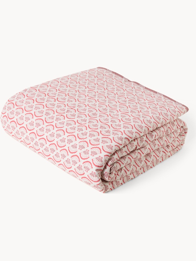 Printed Cotton Percale Duvet Cover Set - Introductory Price