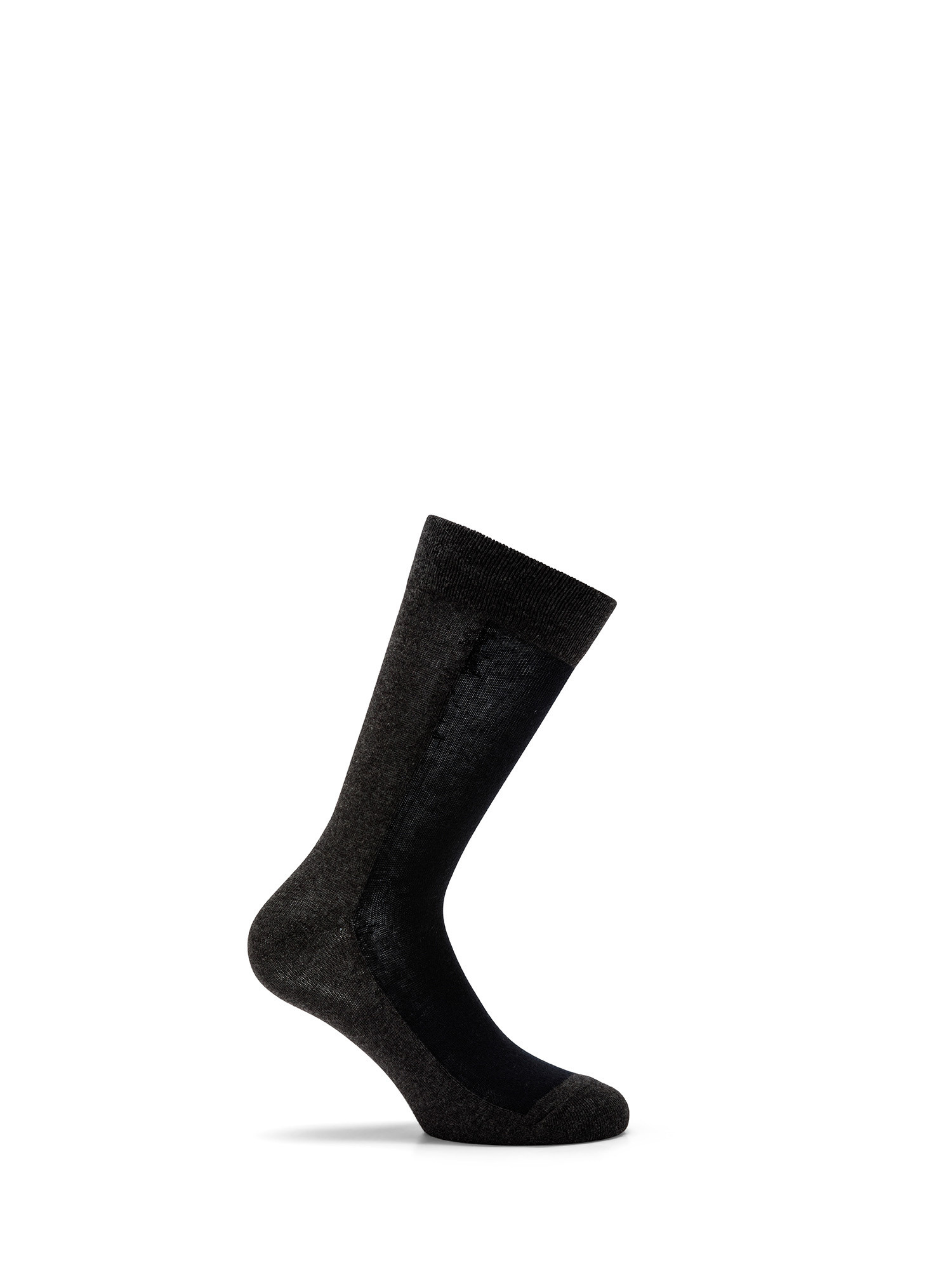 Luca D'Altieri - Set of 3 patterned short socks, Grey, large image number 2