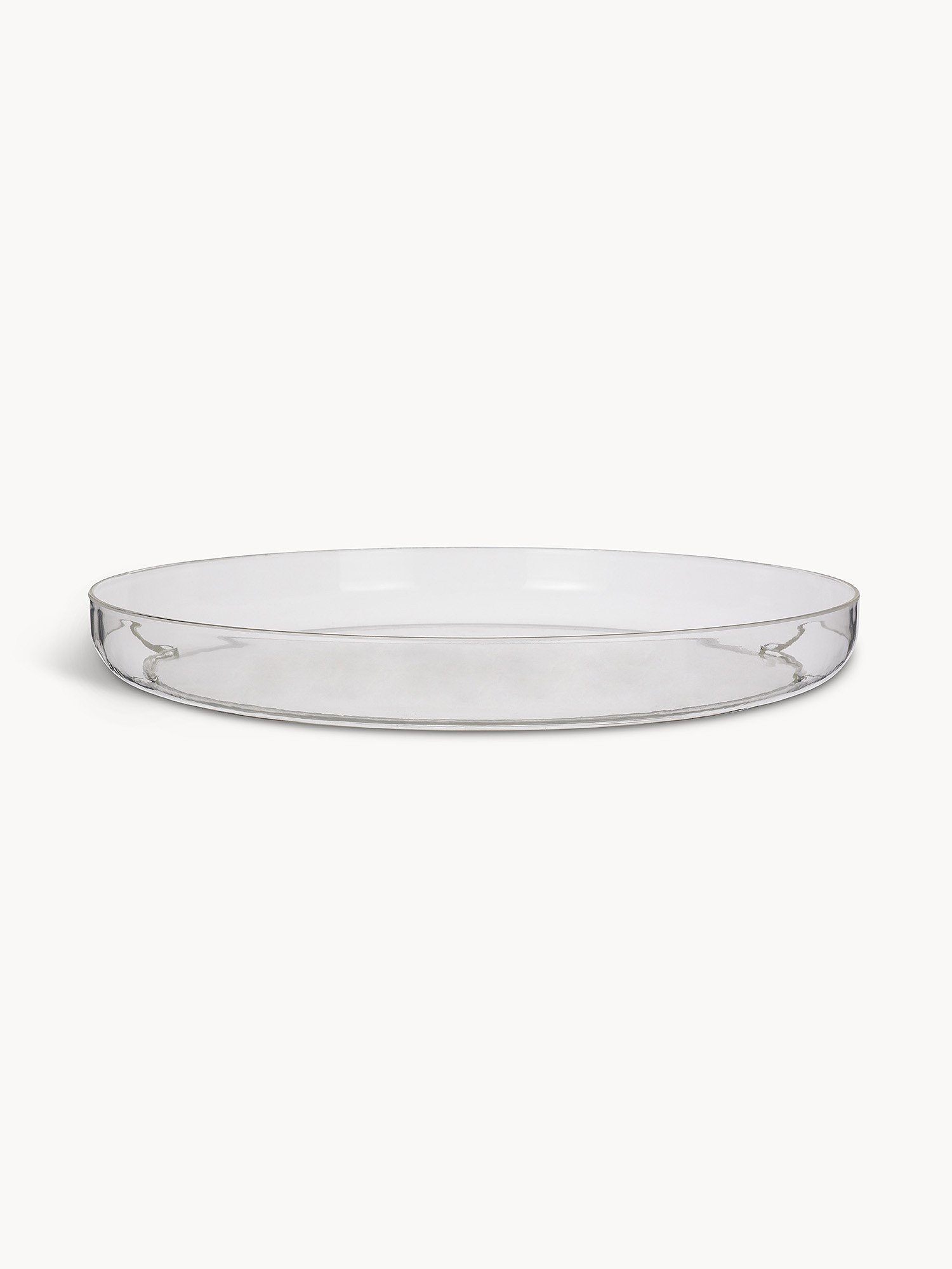 Transparent plastic tray, Transparent, large image number 0