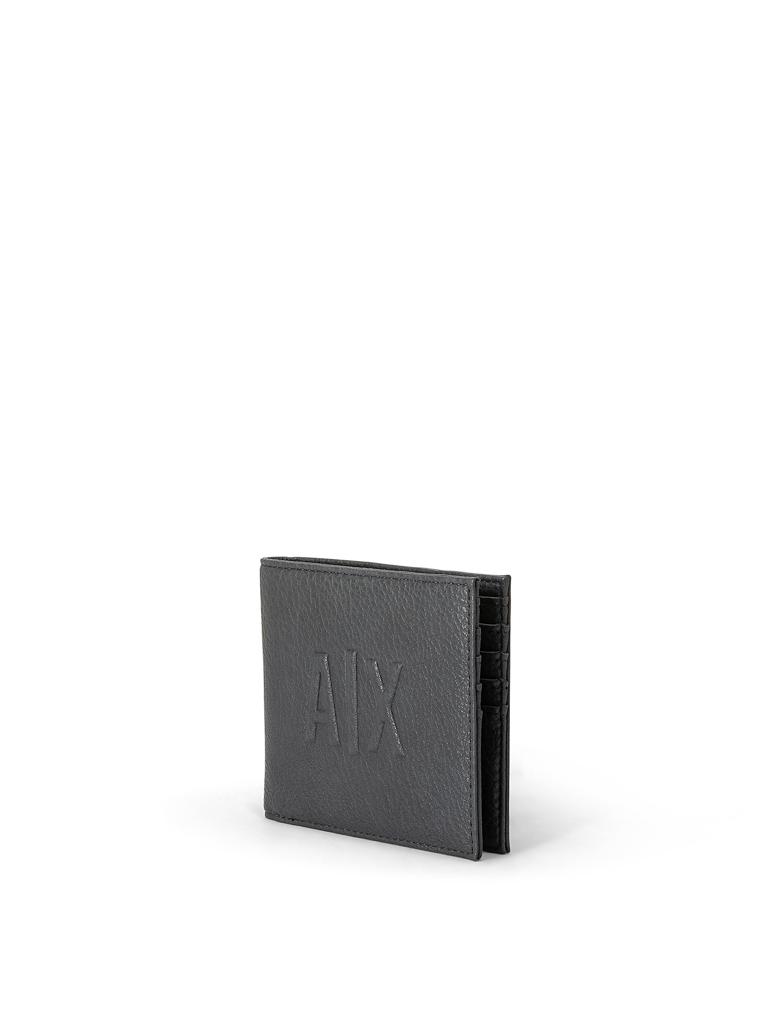Armani Exchange - Wallet with logo, Dark Grey, large image number 1
