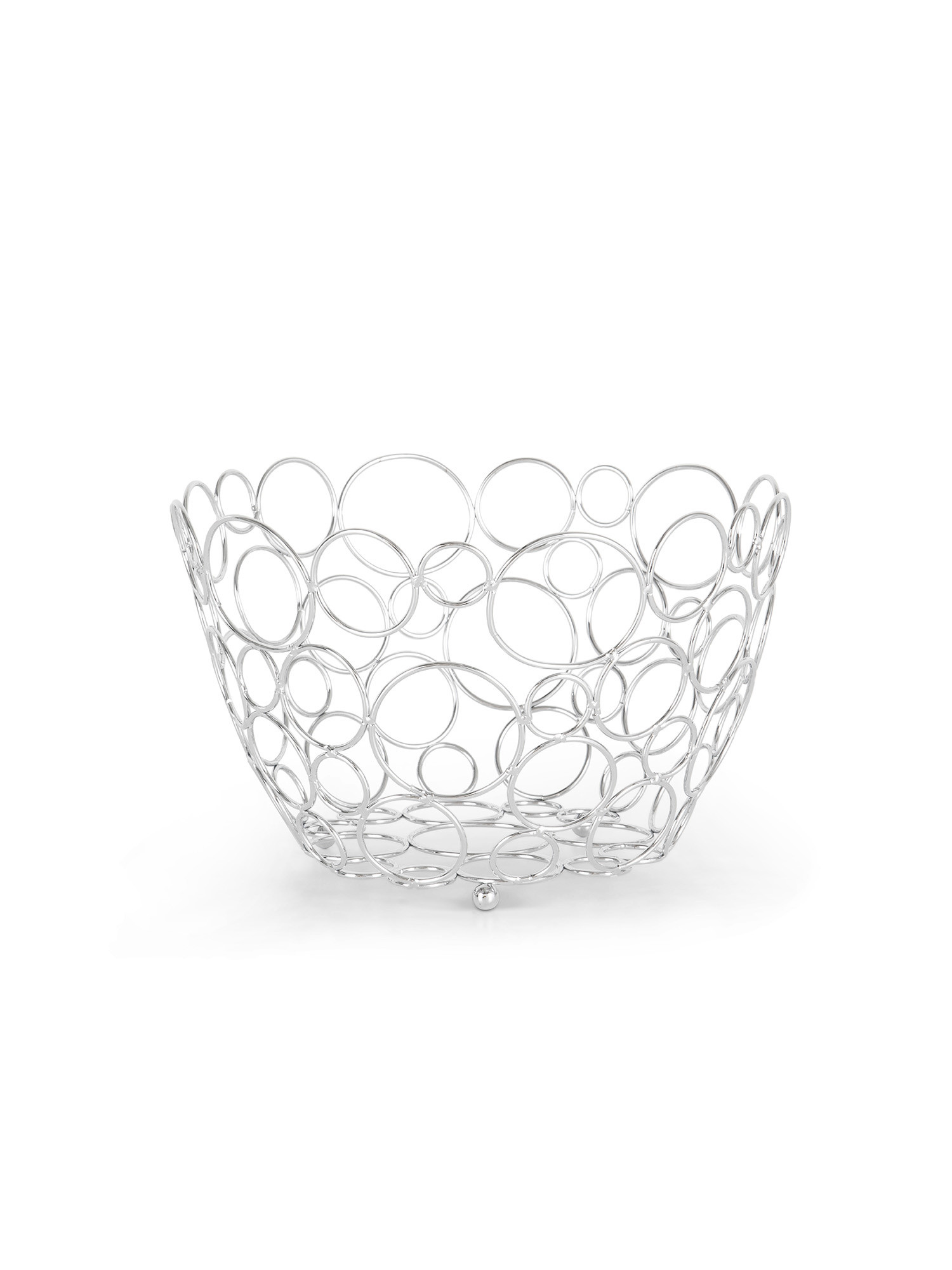 Iron basket, Silver Grey, large image number 0