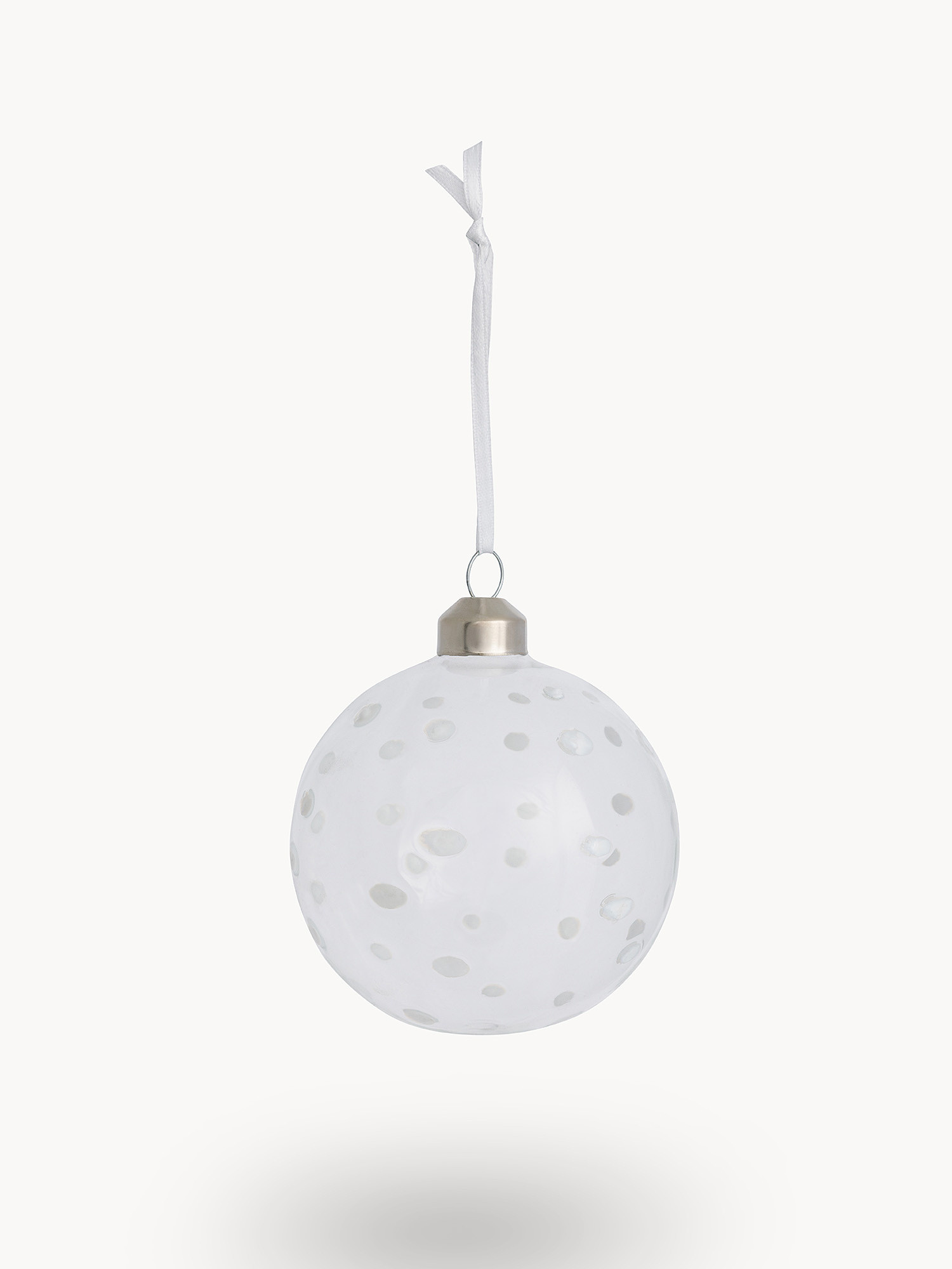 Glass Sphere, White, large image number 0