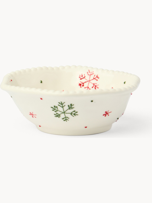 Porcelain Christmas village-shaped bowl