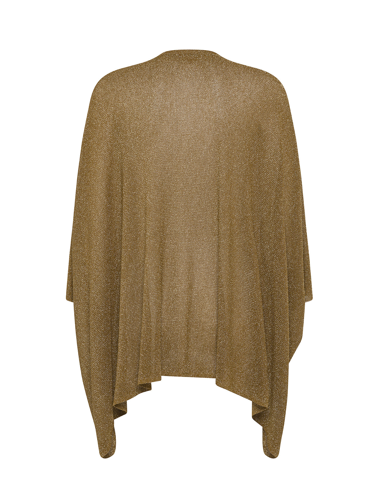 Momonì - Divina cardigan in viscose and lurex, Olive Green, large image number 1