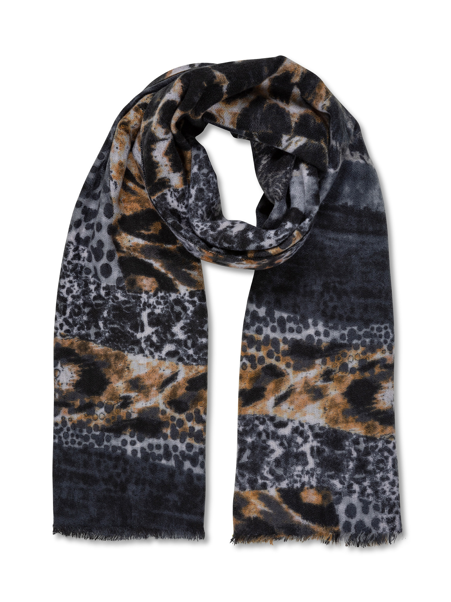Animalier scarf, Multicolor, large image number 0