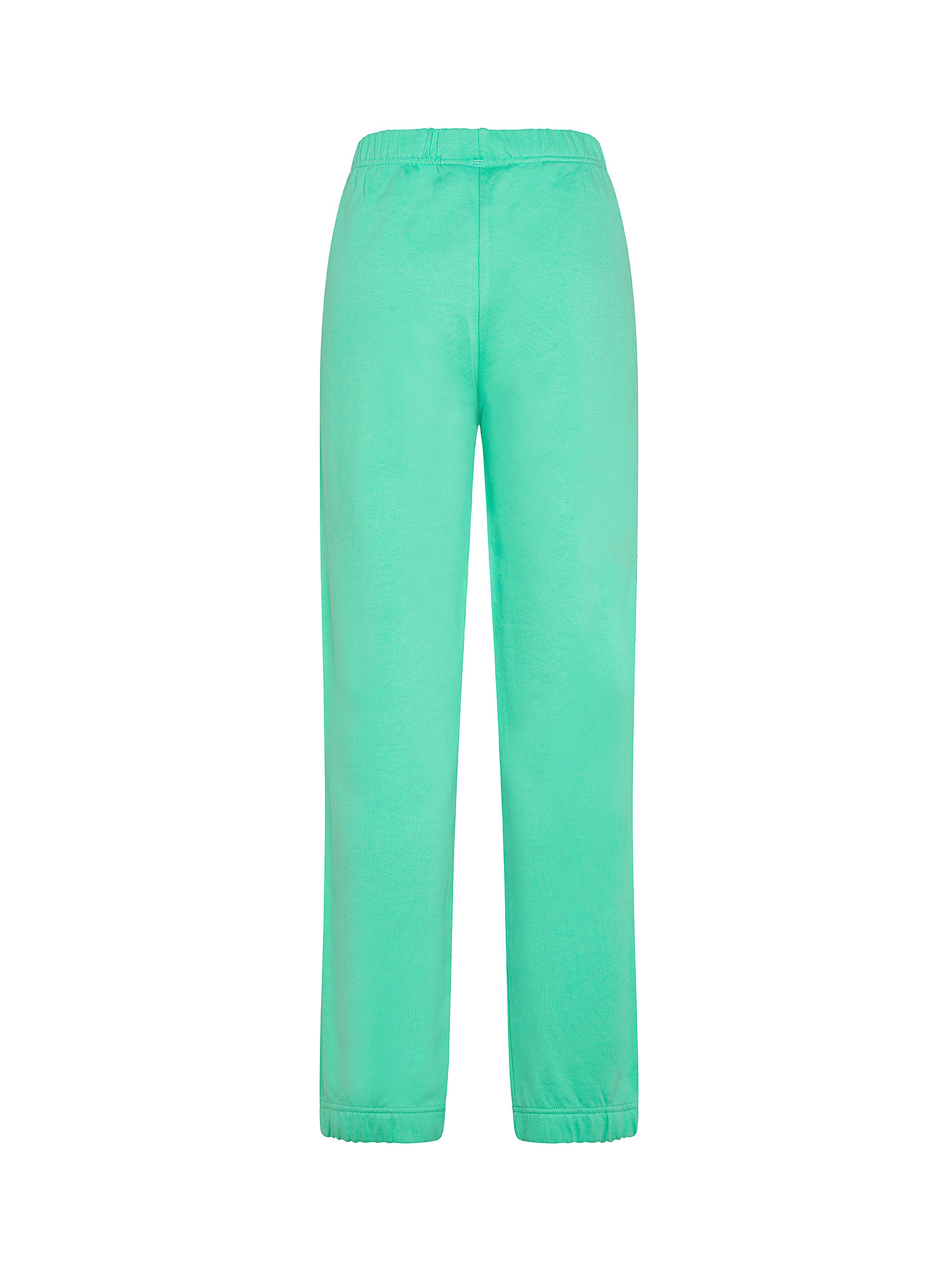 Logo Tape trousers, Teal, large image number 1