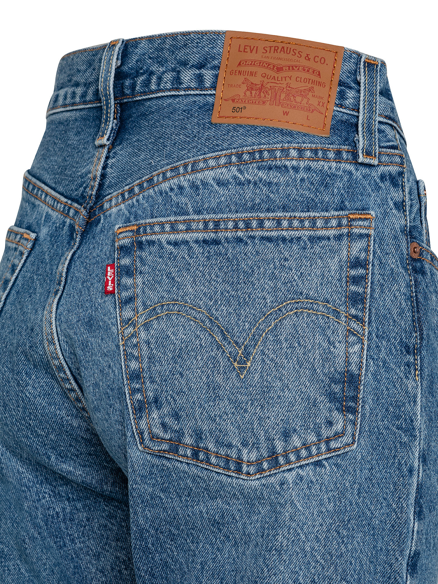501 Crop jeans, Denim, large image number 2