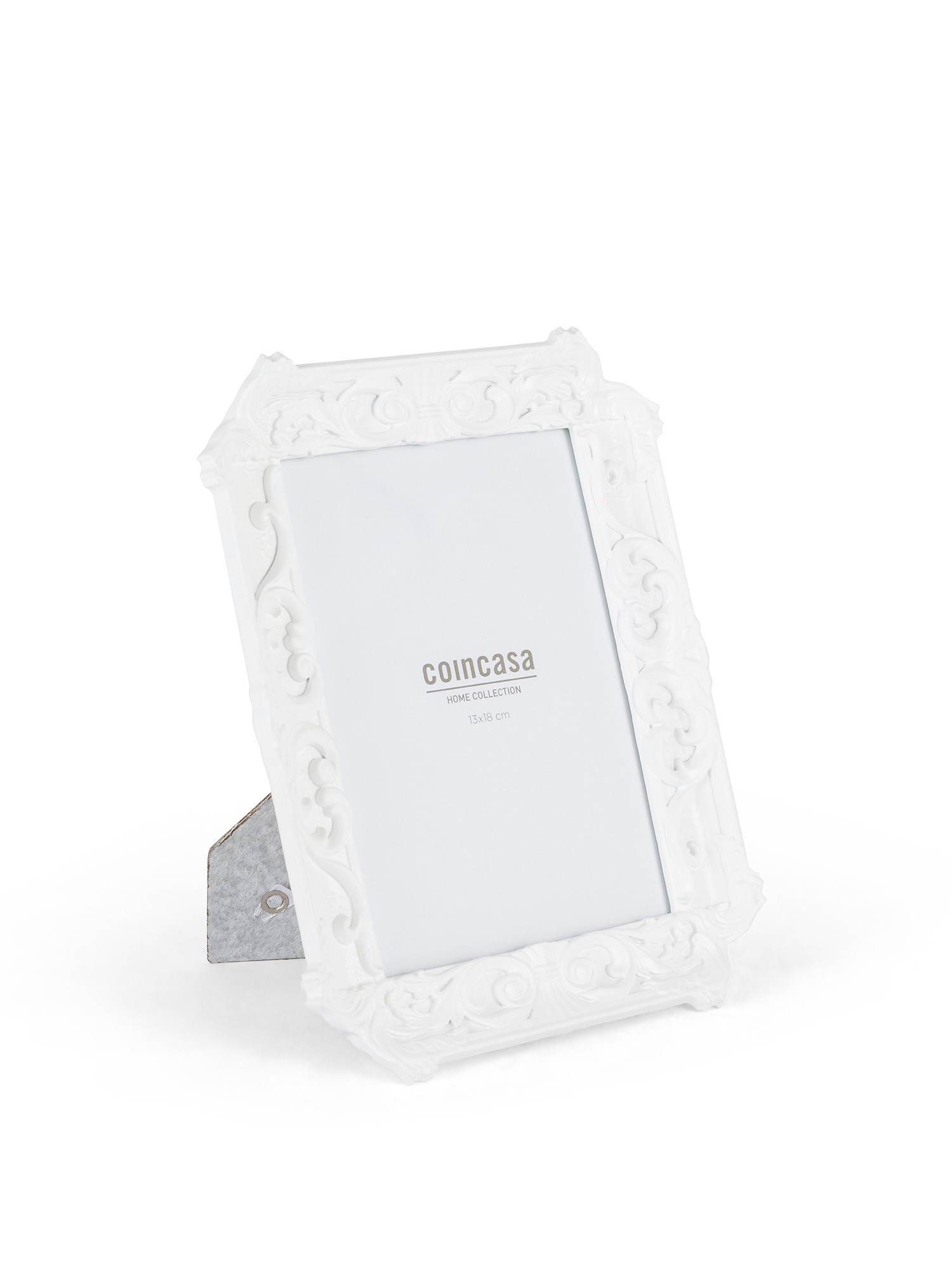 Photo frame with resin frame, White, large image number 0
