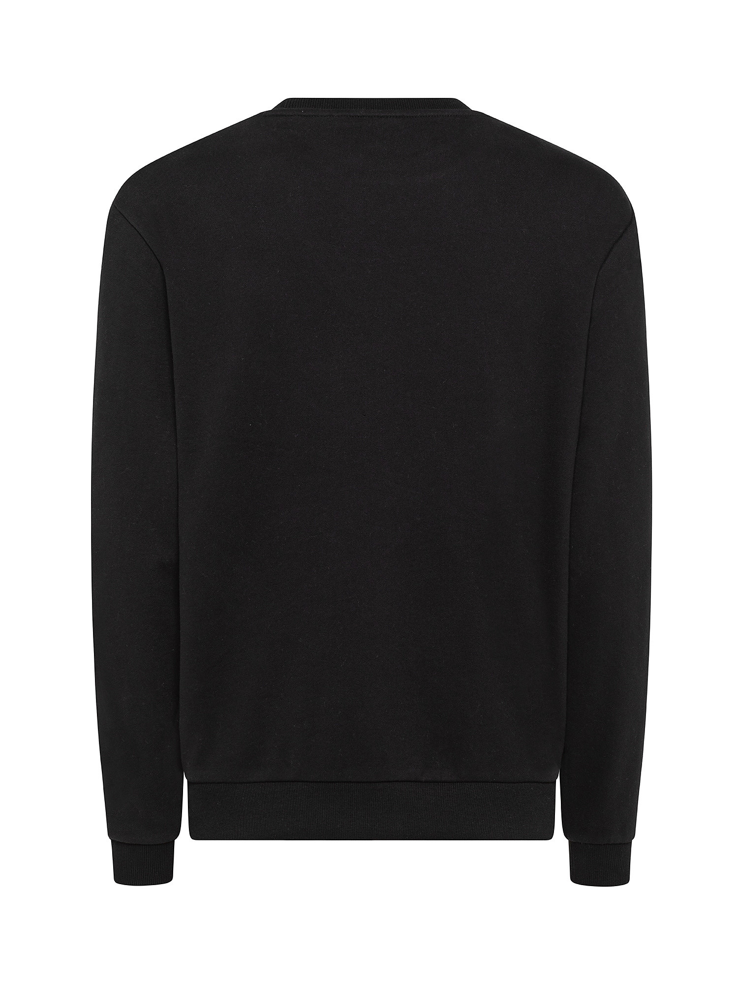 Sweatshirt with print, Black, large image number 1