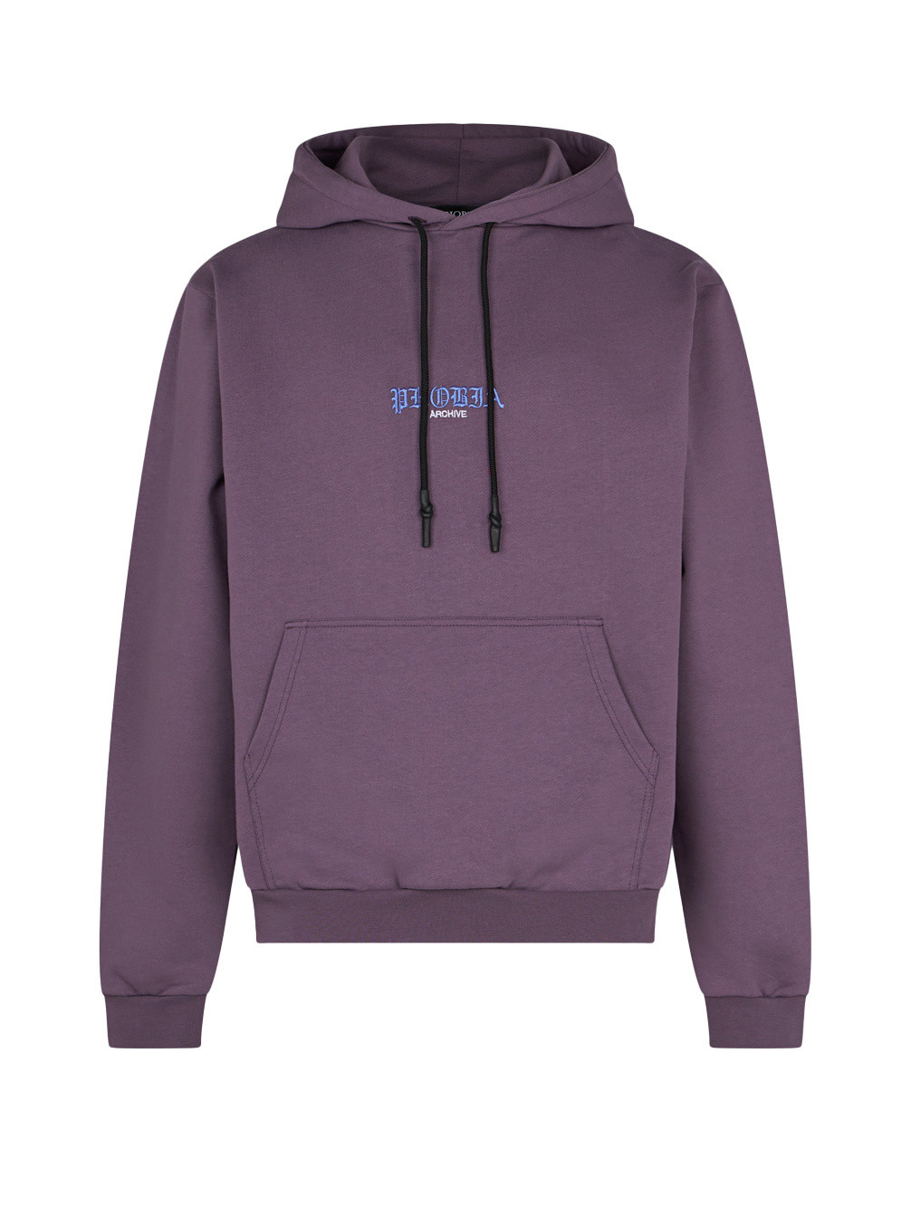 Phobia - Cotton sweatshirt with print, Purple, large image number 0