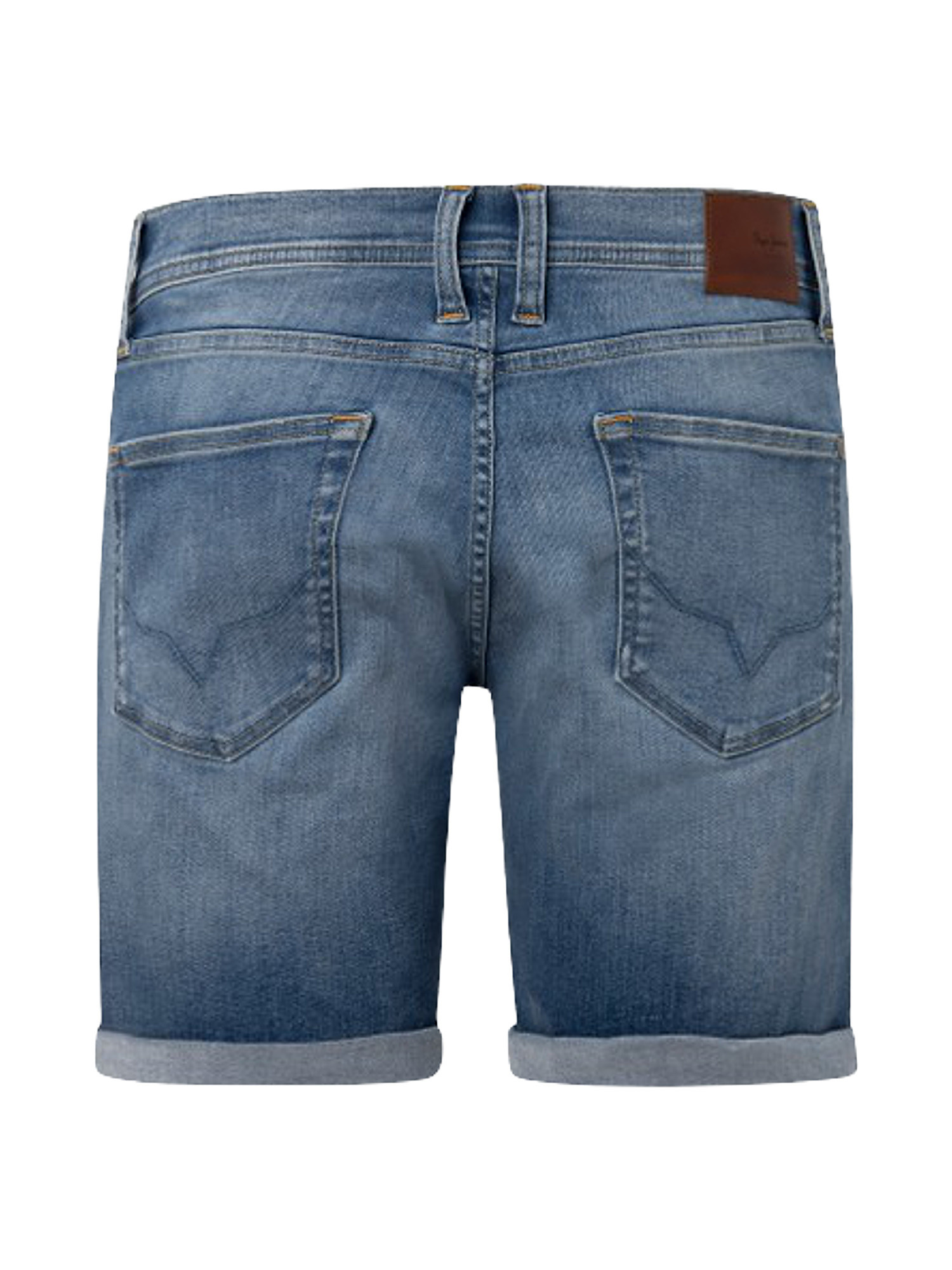 Cane short slim fit low waist jeans, Denim, large image number 1
