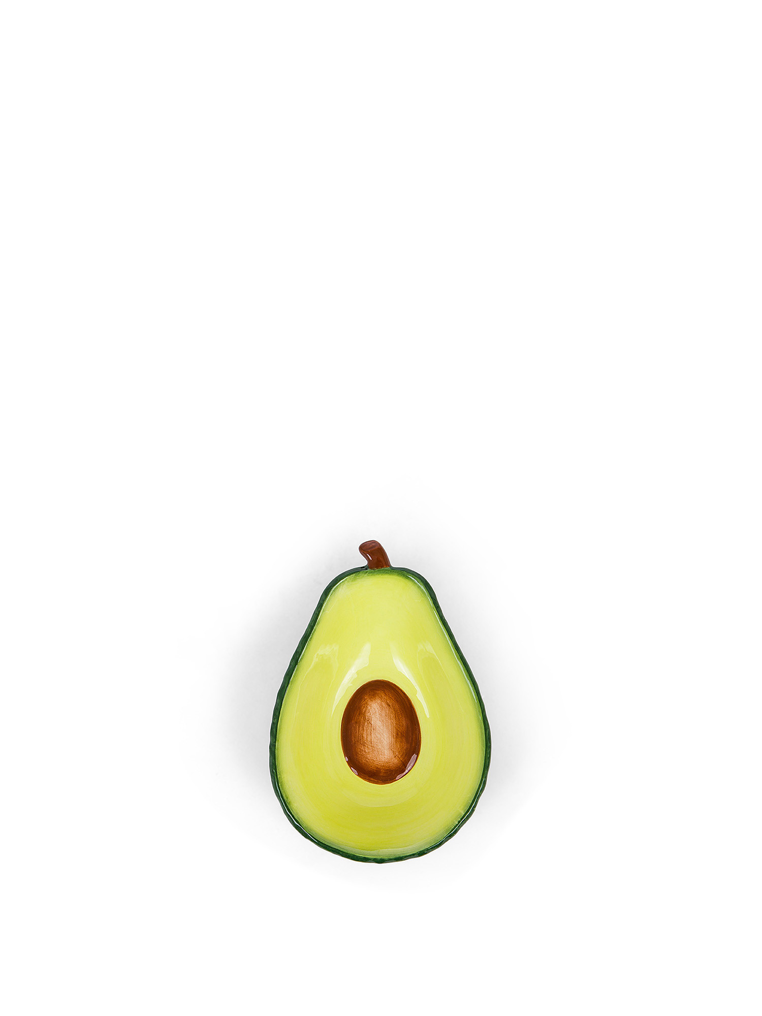 Avocado ceramic bowl, Green, large image number 1