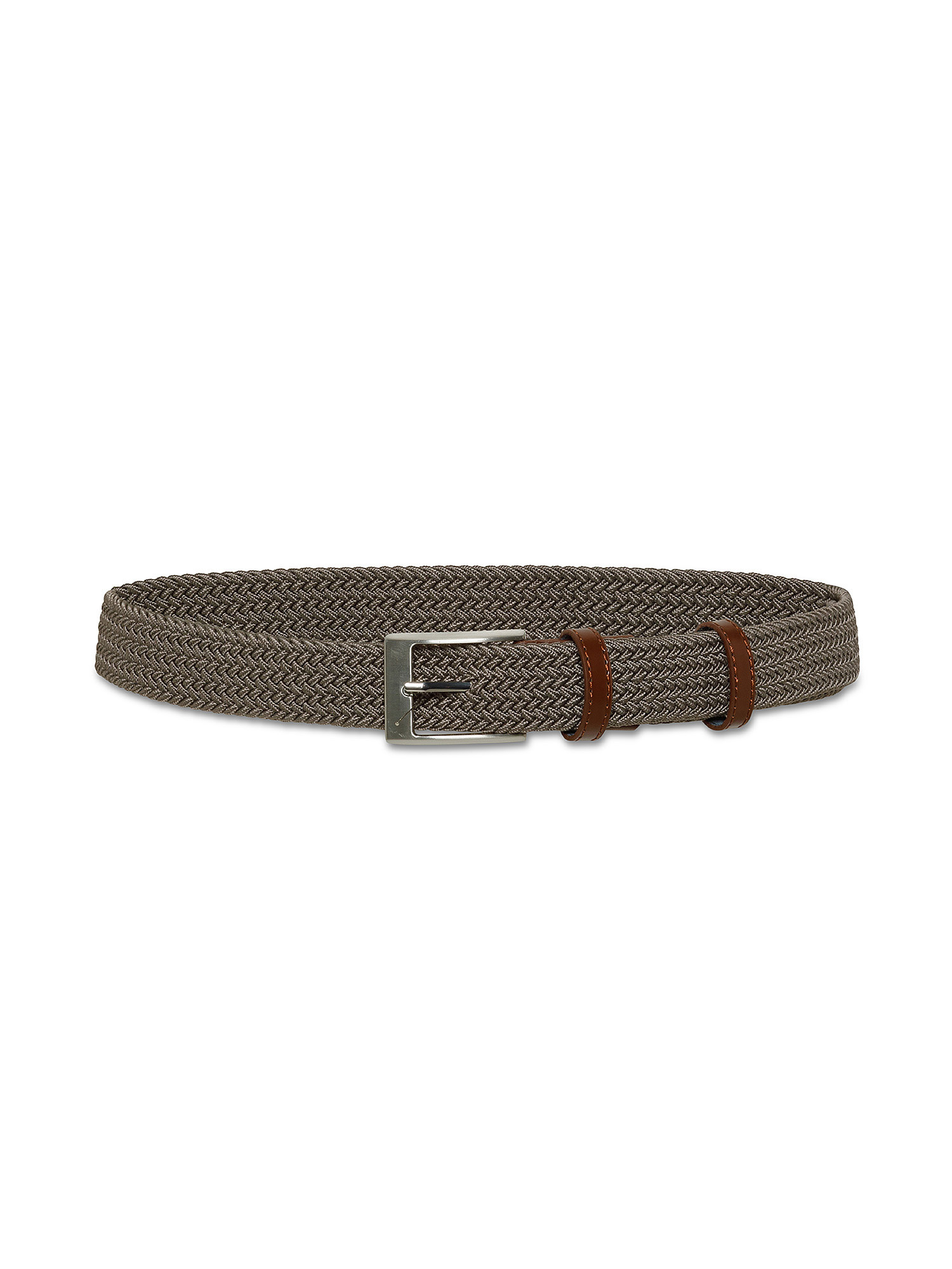 Cintura elastico tinta unita, Beige, large image number 1