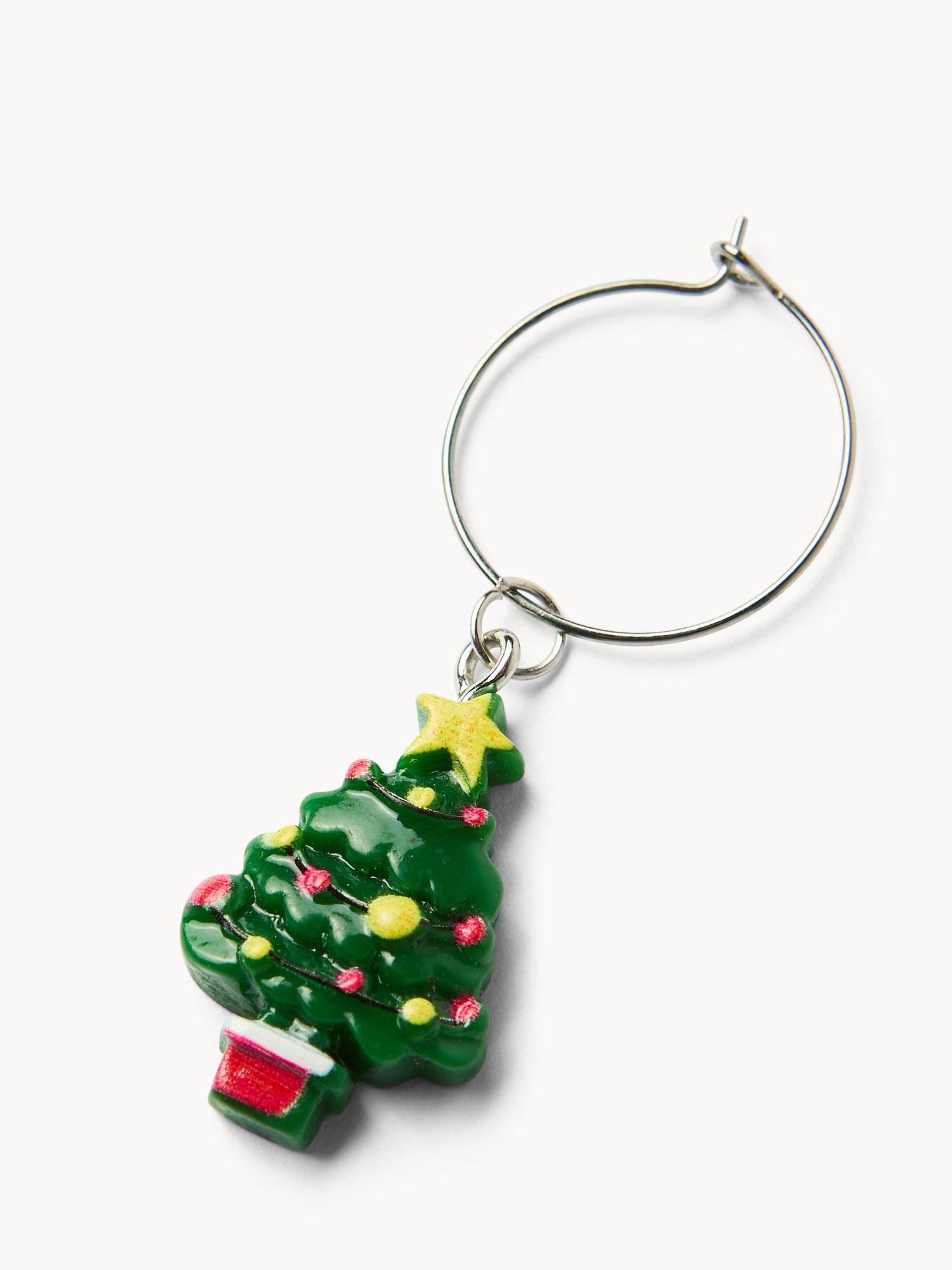 Set of 6 wine glass charms, Multicolor, large image number 1