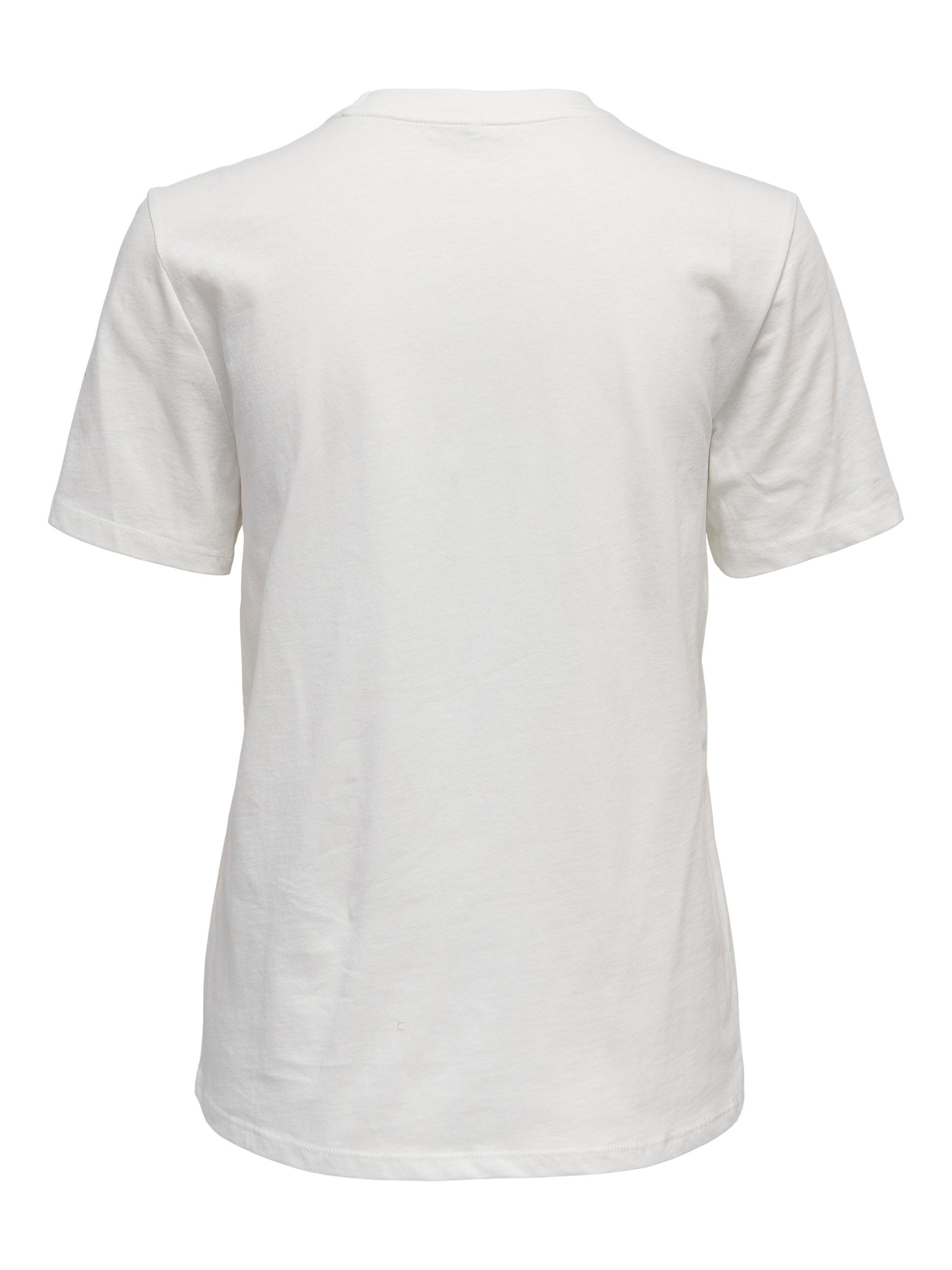 T-shirt con fiocco, Bianco, large image number 1
