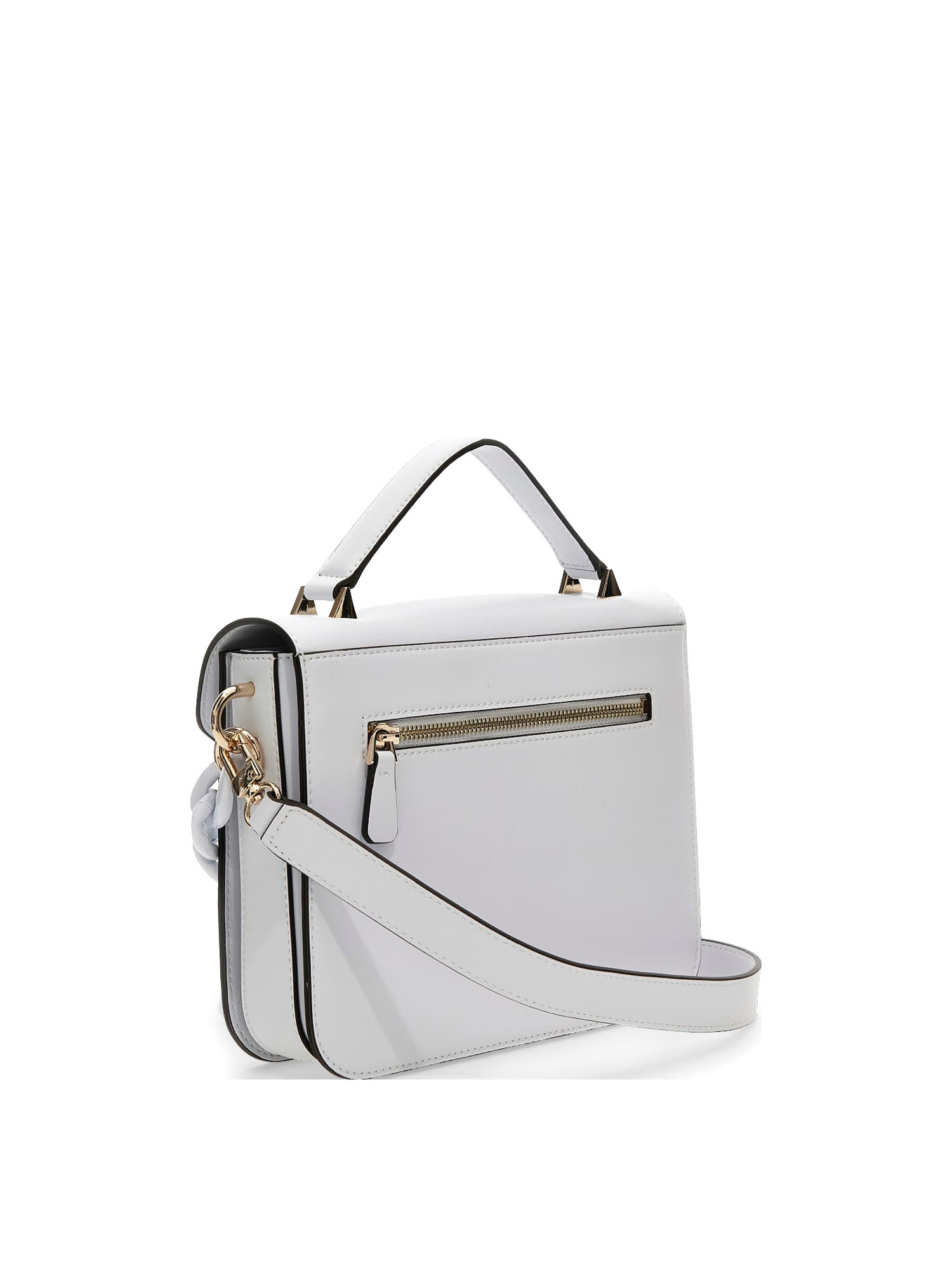 Guess - Corina handbag, White, large image number 1