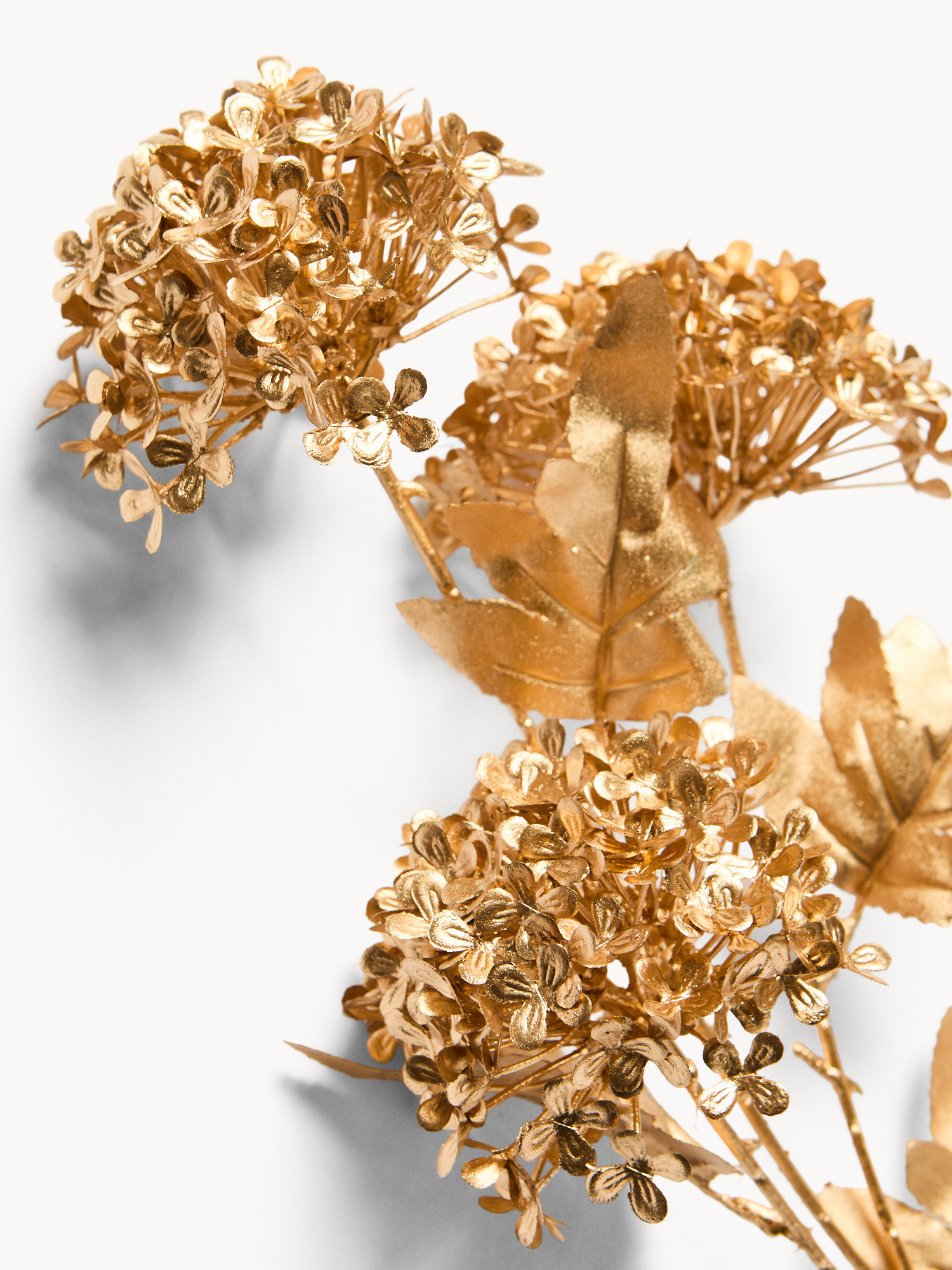 Ramo di viburno, Oro, large image number 1