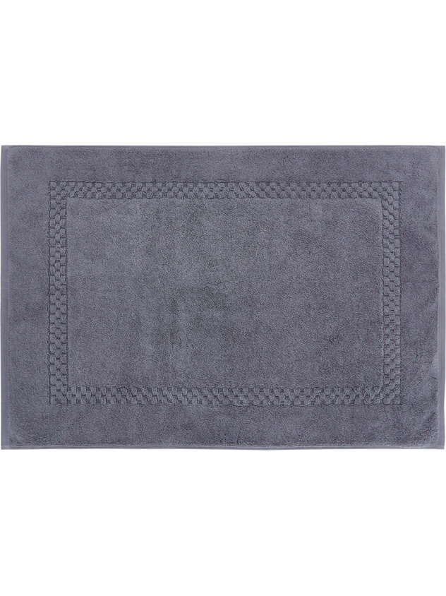 Thermae solid colour 100% cotton bath mat