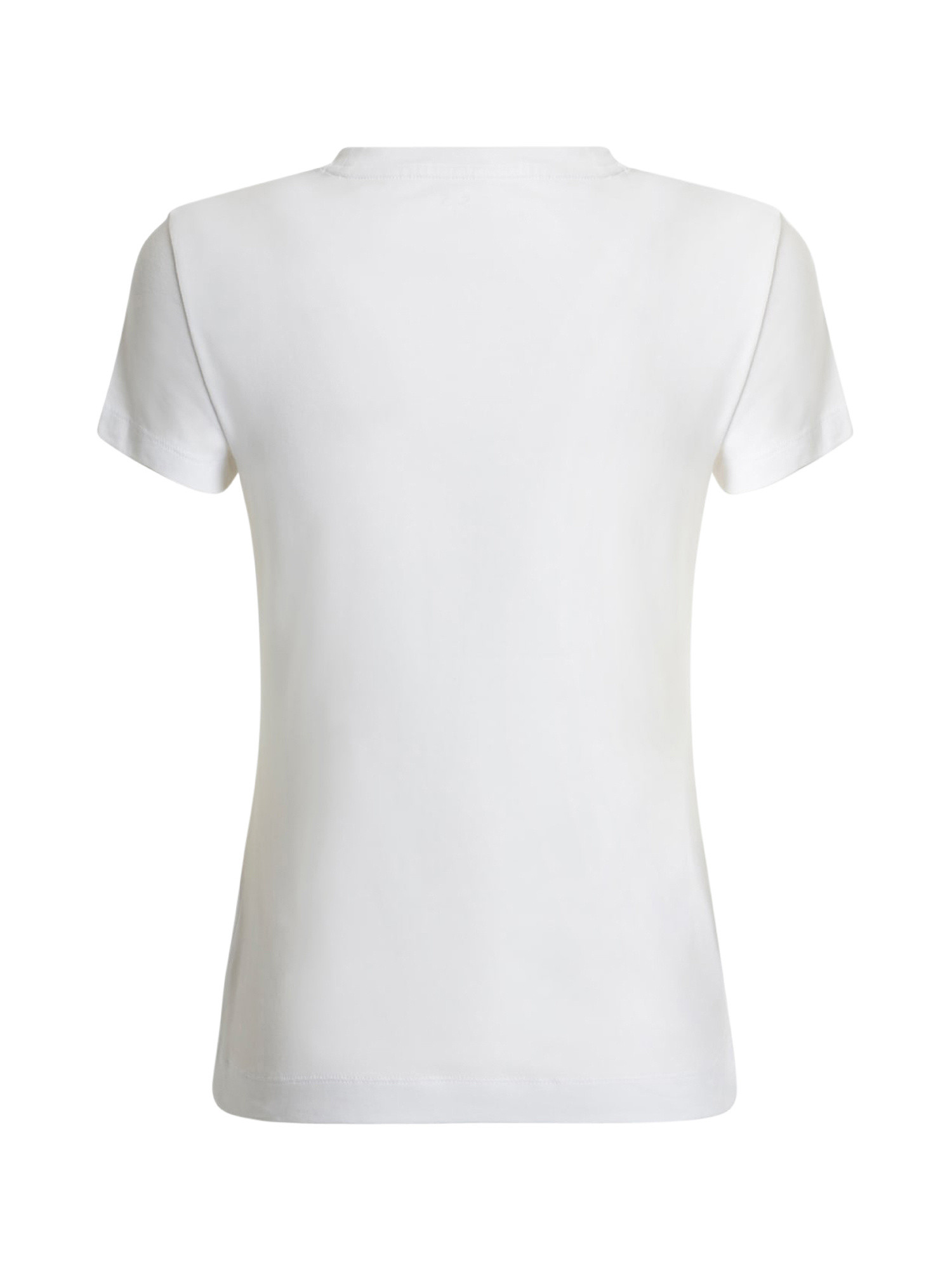 Front logo t-shirt, White, large image number 1