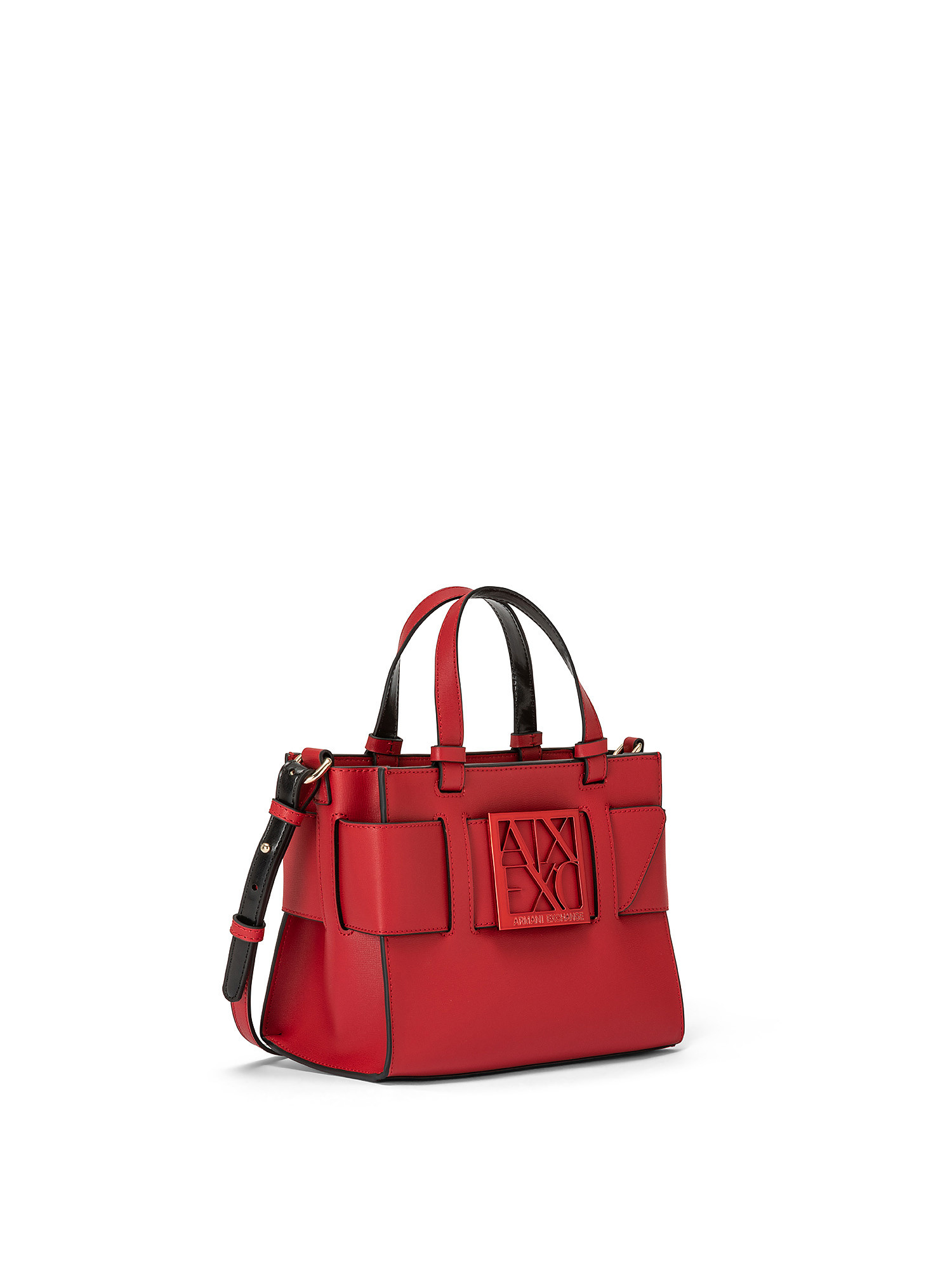 Borsa tote media, Rosso, large image number 1