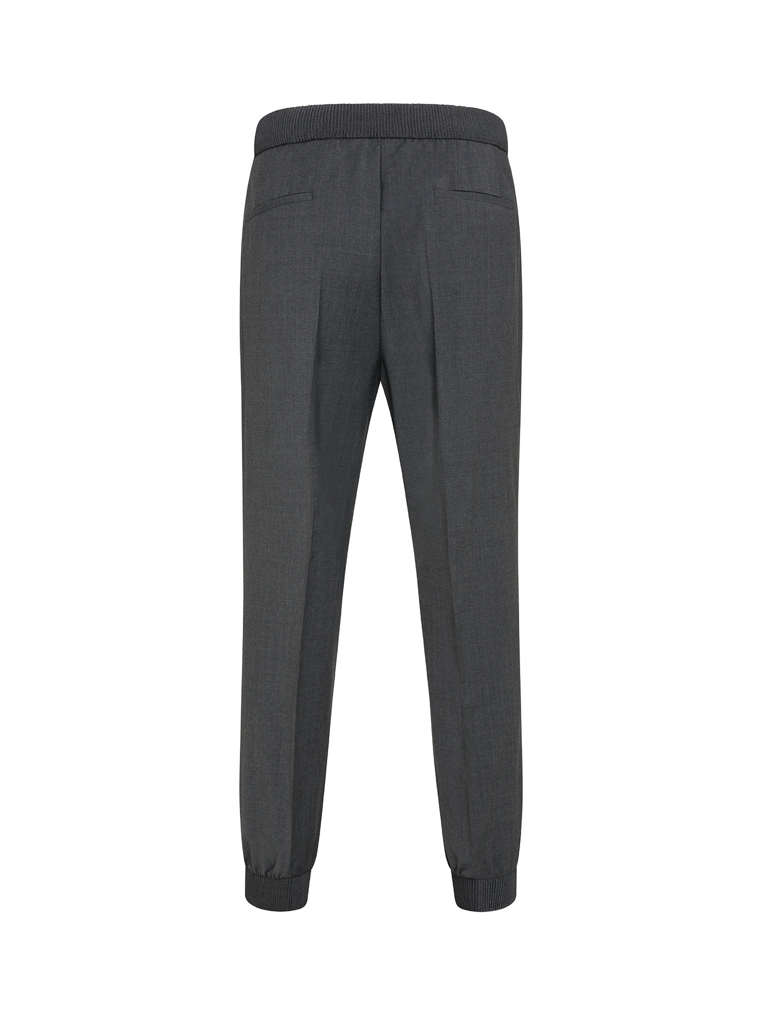 Hugo - Pants with elastic, Dark Grey, large image number 1
