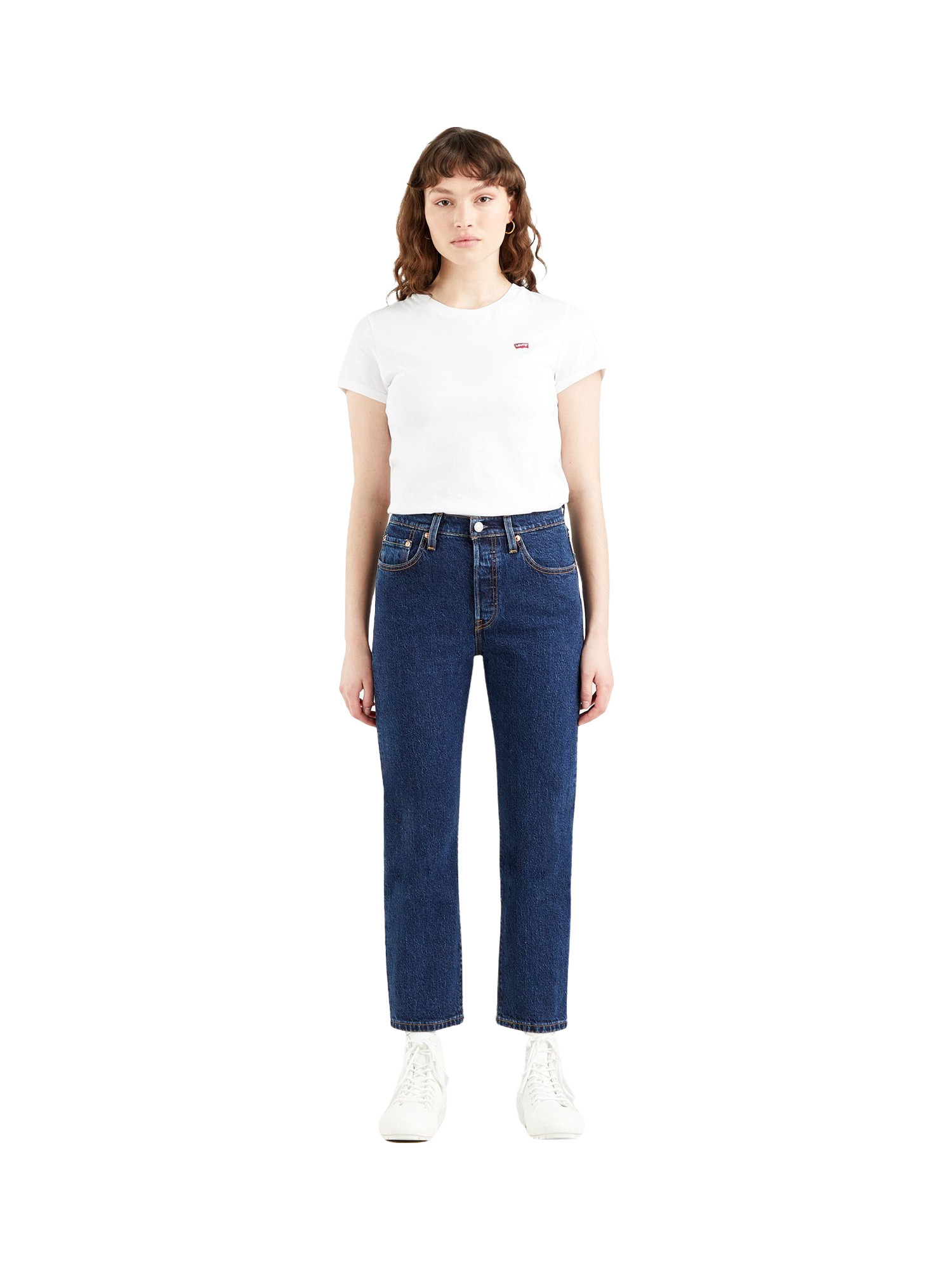 Levi's - original 501® cropped jeans, Denim, large image number 2