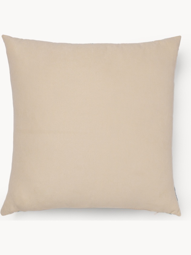 Striped Yarn-Dyed Cotton Cushion 45x45cm - Introductory Price