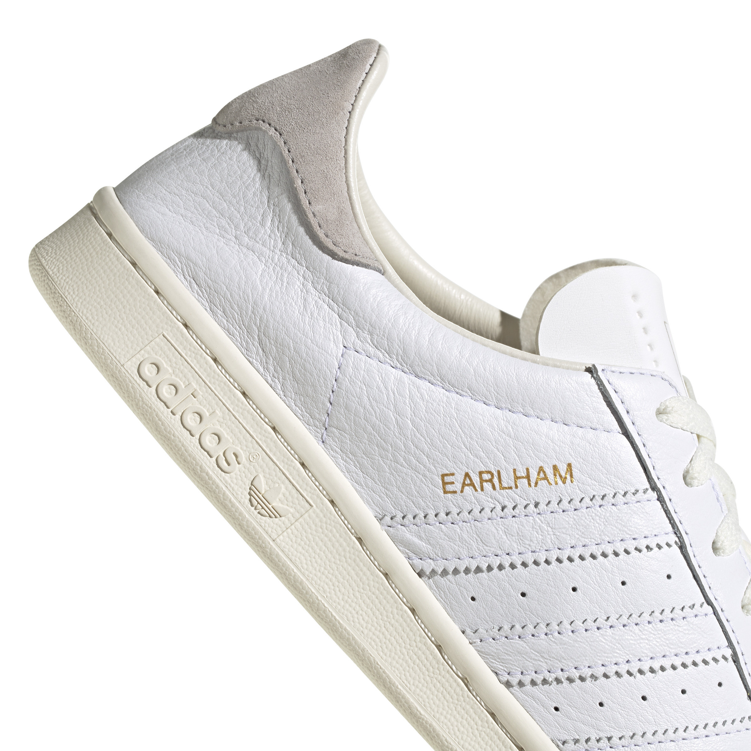 Adidas - Earlham Shoes, White, large image number 6