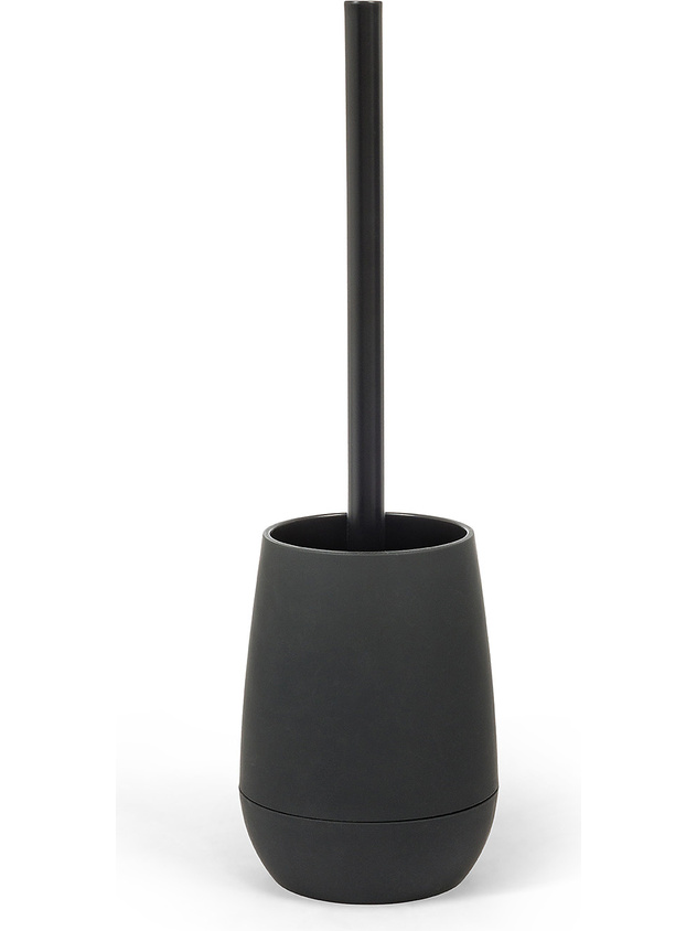 Toilet brush holder in matt plastic