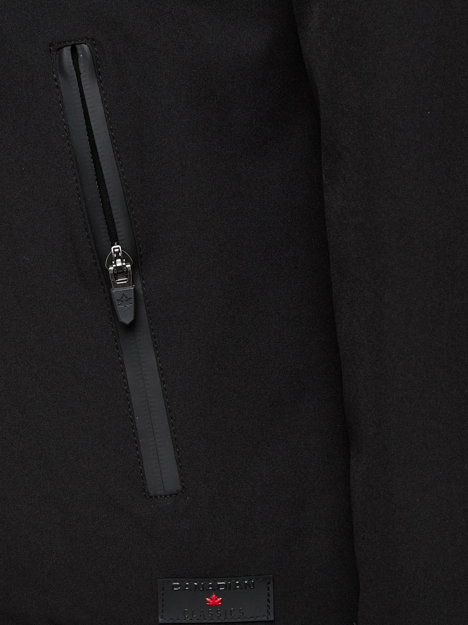 Canadian - Soft zip Jacket, Black, large image number 2