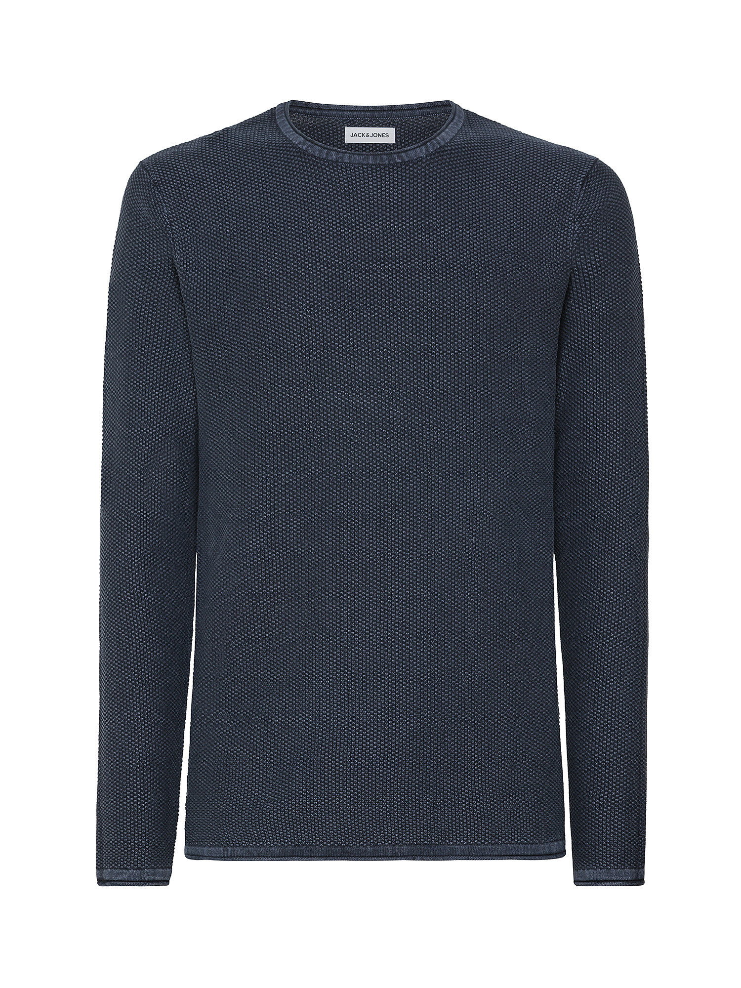 Jack & Jones - Cotton pullover, Dark Blue, large image number 0