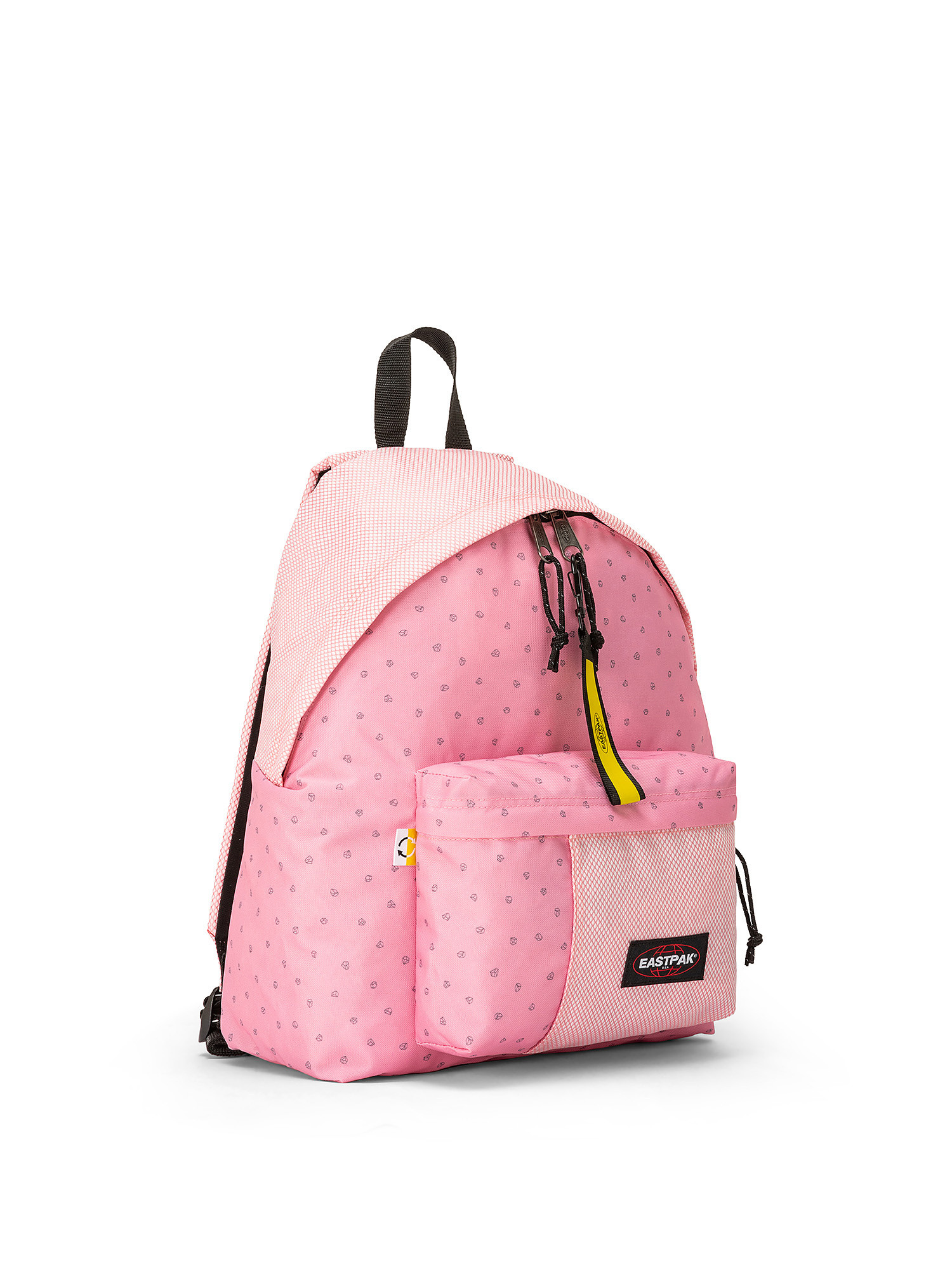 Backpack with laptop compartment and removable key ring, Pink, large image number 1