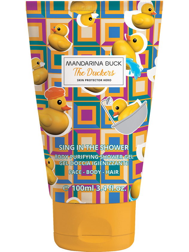 Mandarina Duck sanitizing and cleansing shower gel 100ml