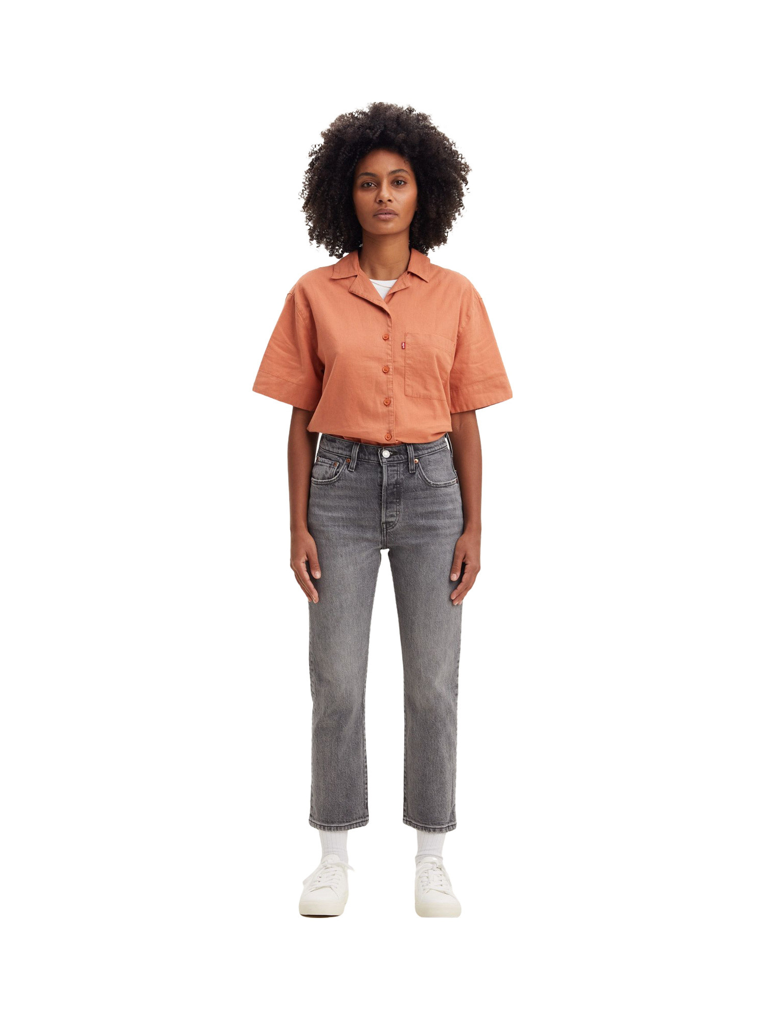 Levi's - jeans 501® cropped, Grigio, large image number 6