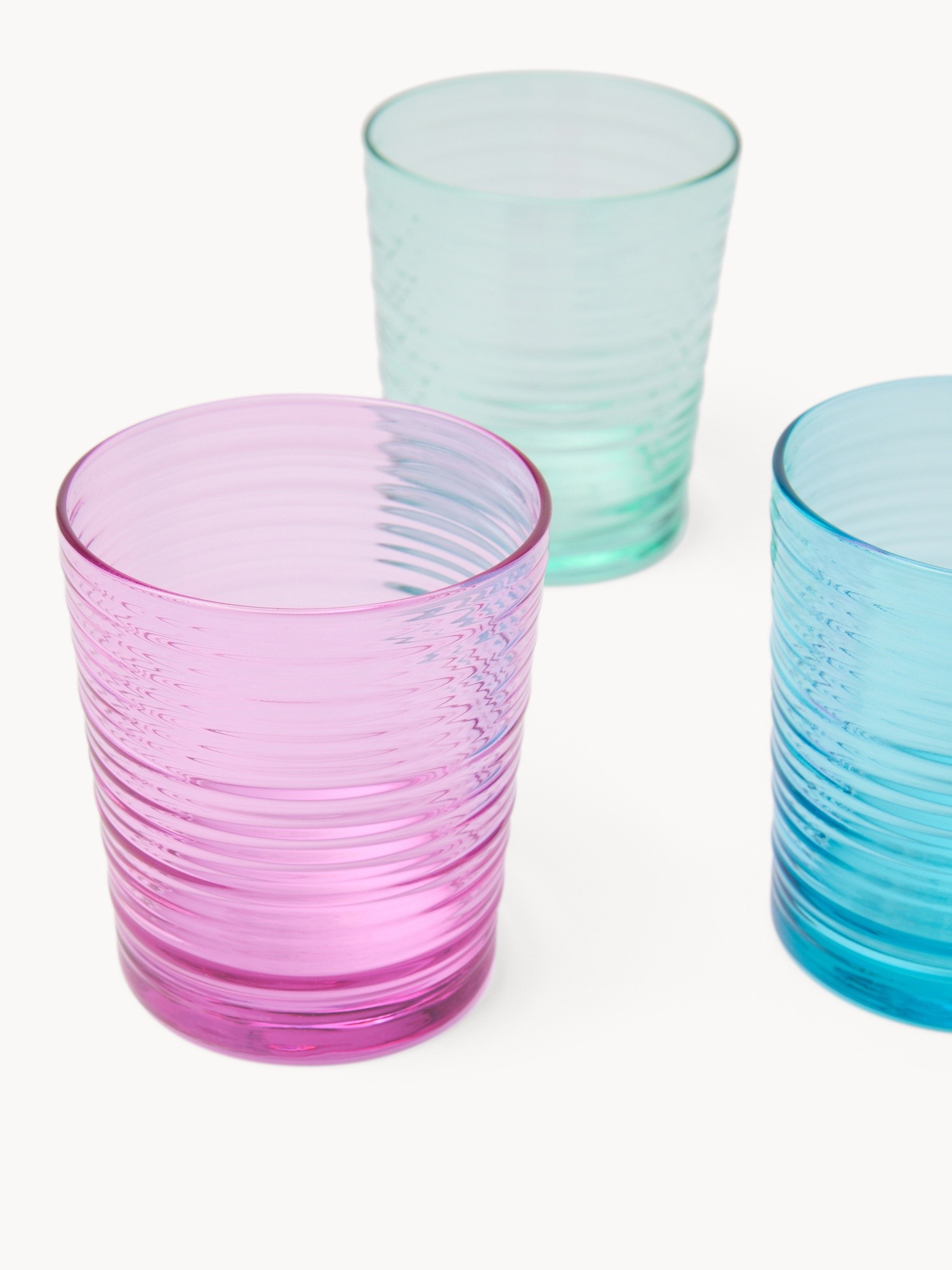 Set of 6 Granada glasses - Introductory price, Multicolor, large image number 1
