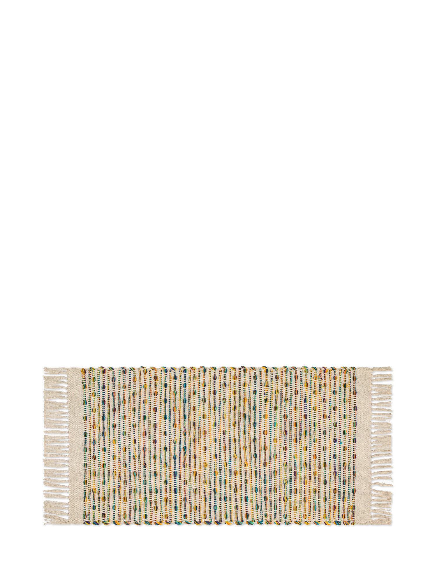 Multicolored thread cotton under sink, Light Beige, large image number 0