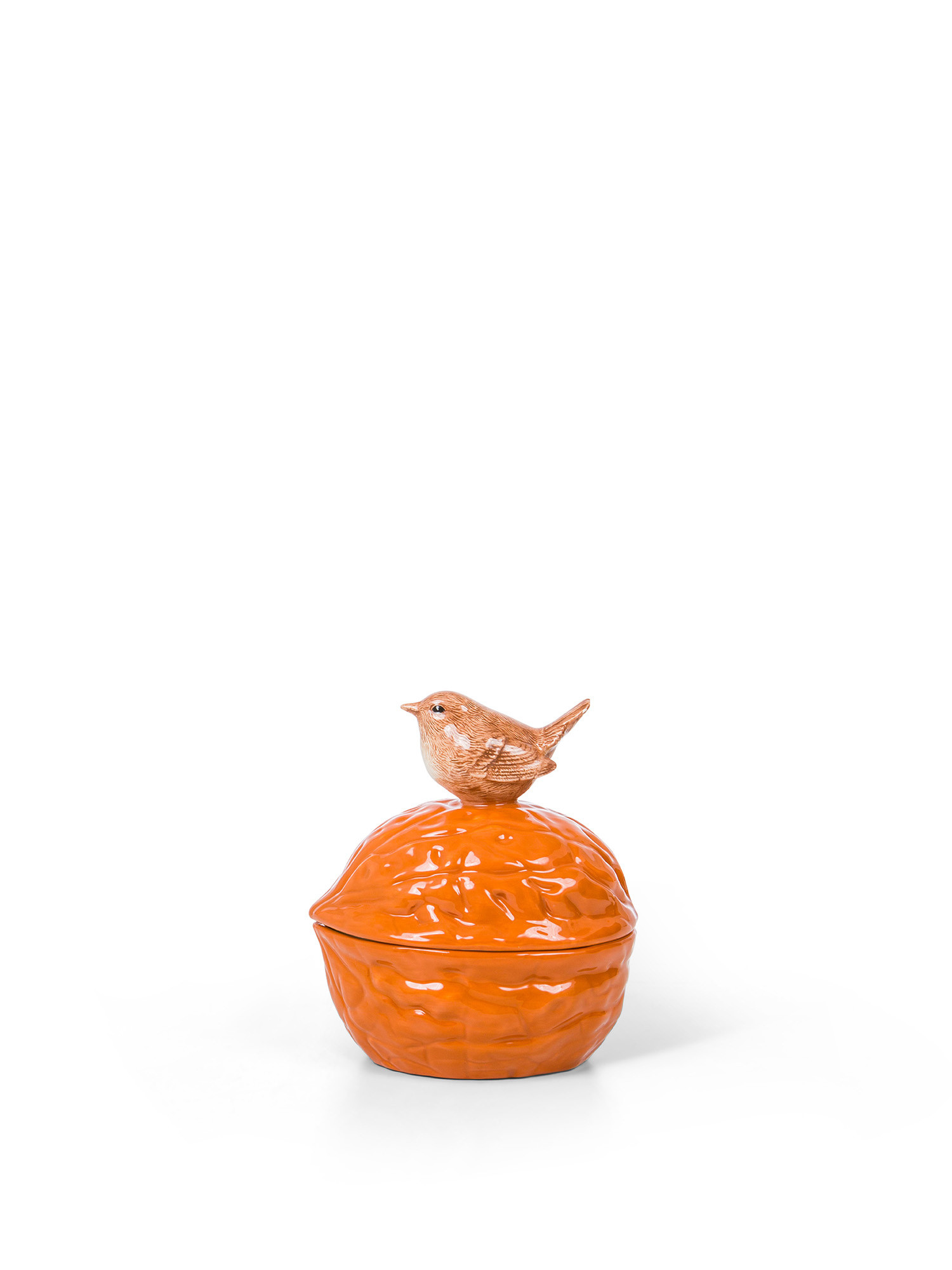 Ceramic jar walnut, Brown, large image number 0